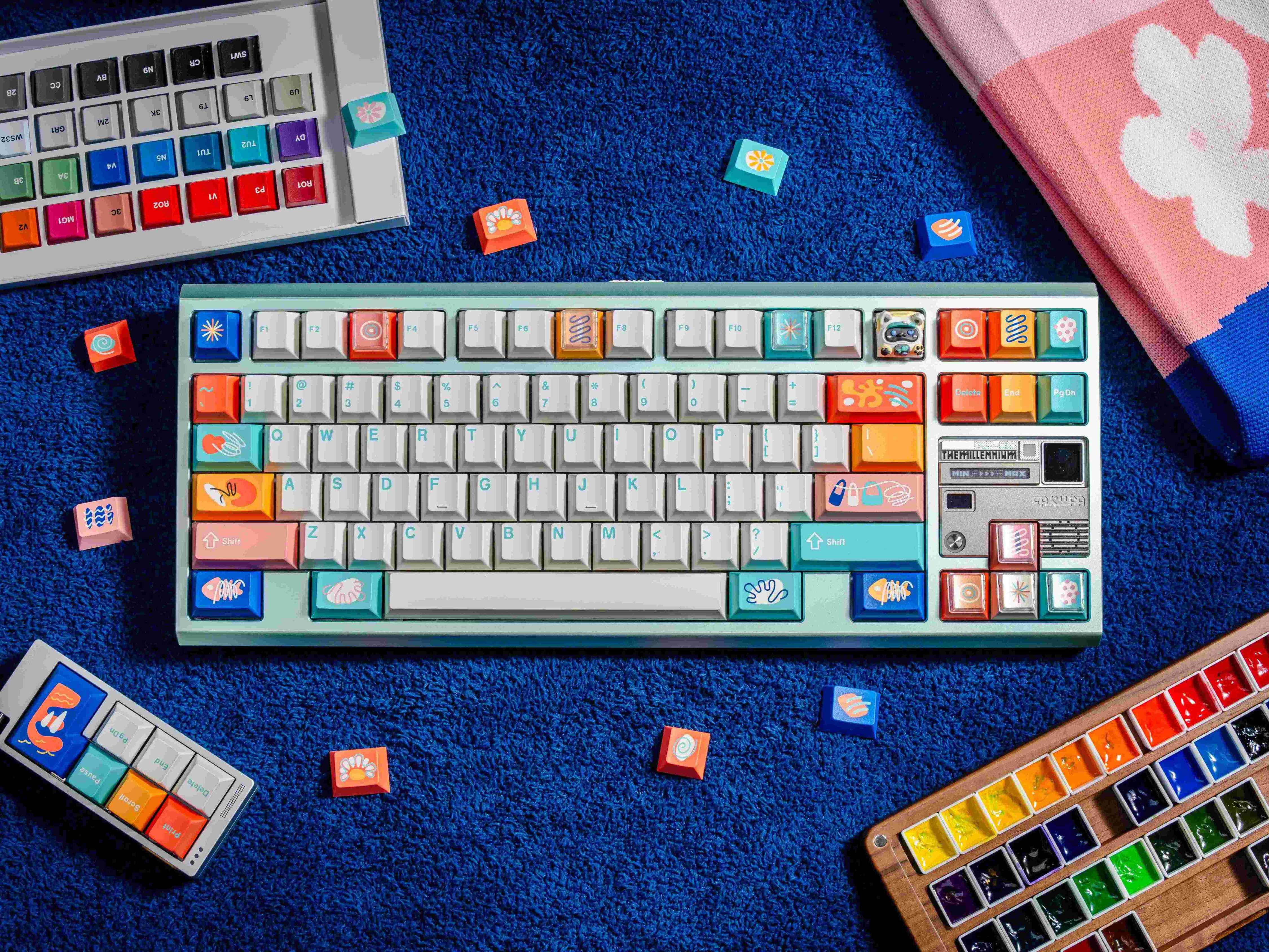 KEYKOBO CINQUE TERRE ABS DOUBLE-SHOT KEYCAP SET – UniKeys