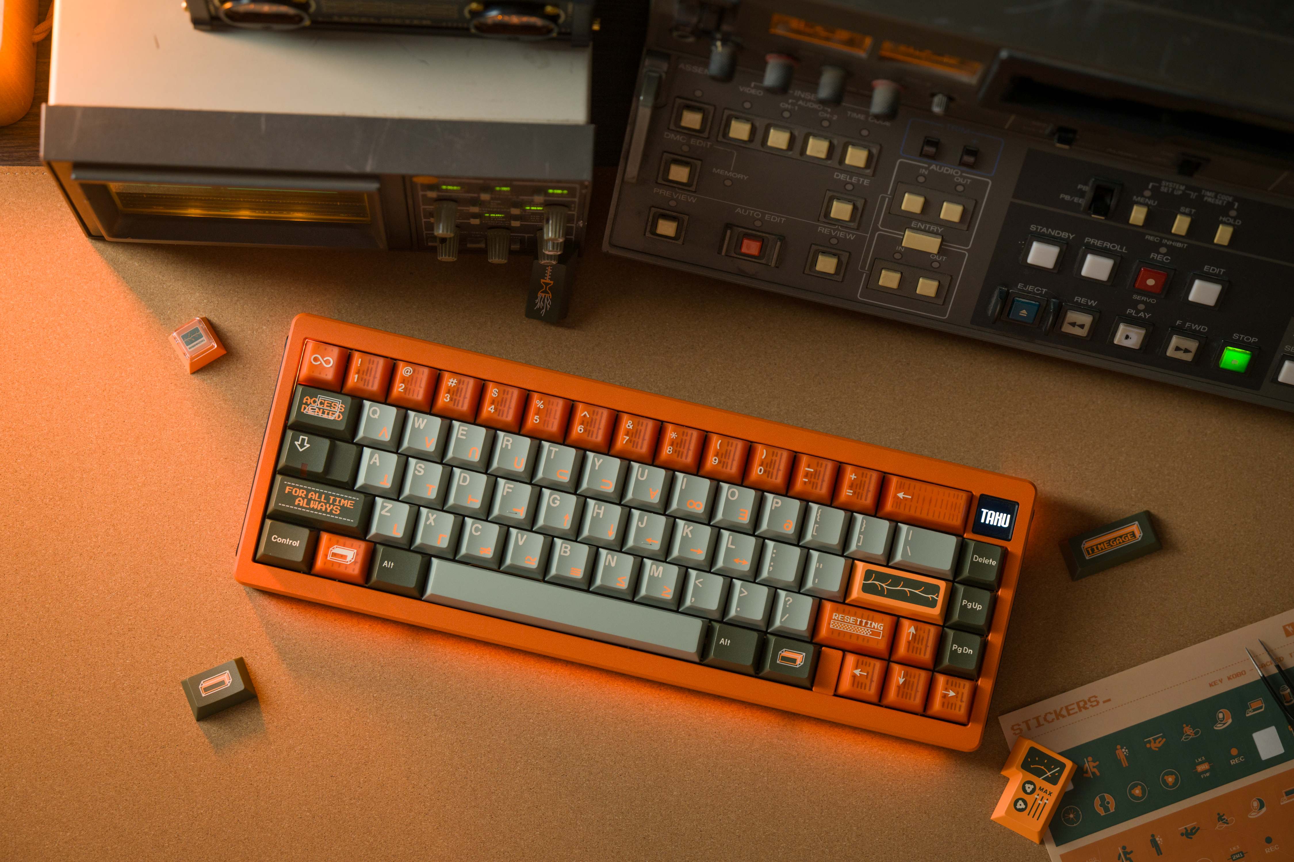 KEYKOBO SACRED TIMELINE ABS DOUBLE-SHOT KEYCAP SET – UniKeys