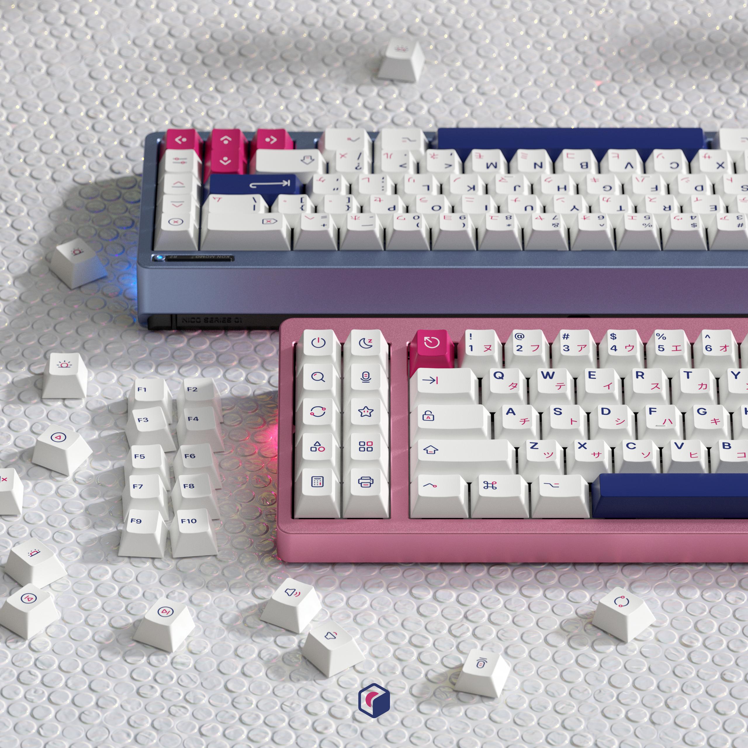GoMaster Kon Momo R2 PBT Dye-Sub Keycaps (Instock) – UniKeys