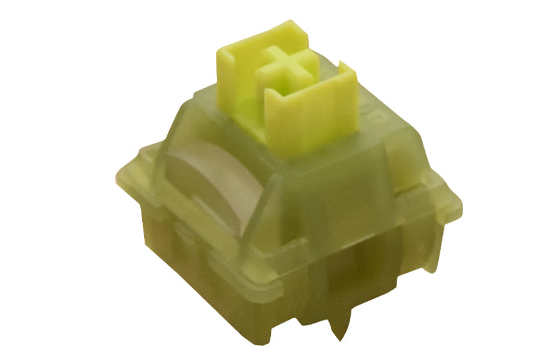 BAUM MUON 無音 Lime Crystal OUTEMU SILENT LIME V3 TACTILE SWITCH FACTORY LUBED (10PCS) – UniKeys