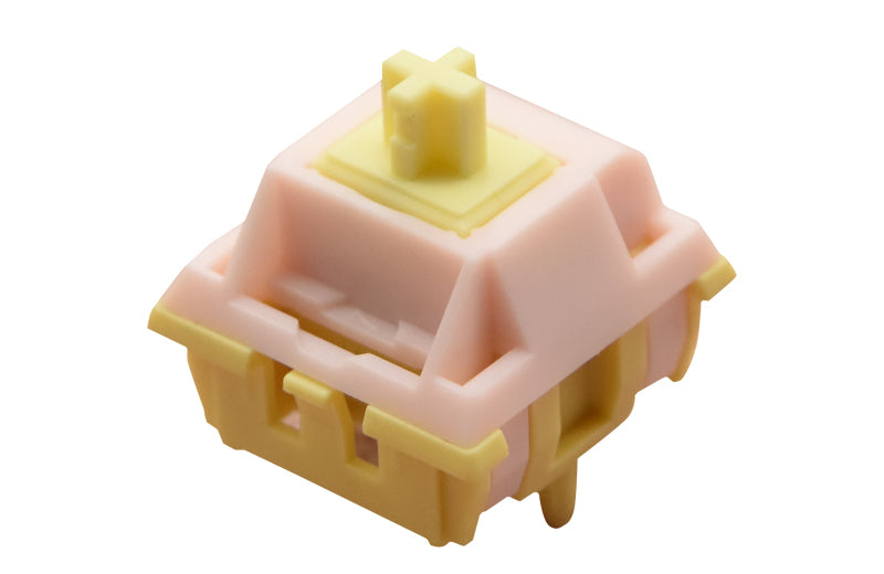 Keygeek Peach Cheesecake Linear Switch FACTORY LUBED (10PCS) – UniKeys