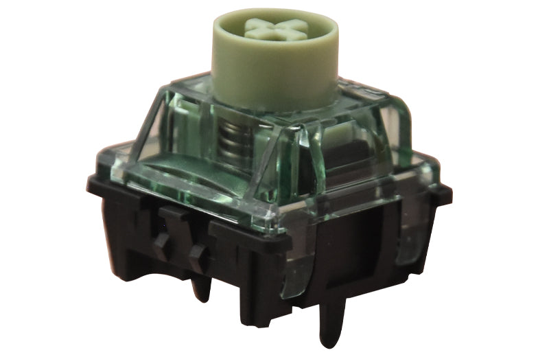 GATERON Magnetic Jade Emerald Heavy Tactile Switch Factory Lubed