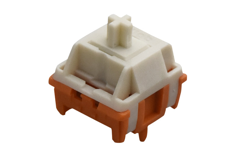 HMX Vintage Citrus Linear Switches (10pcs): Factory Lubed for 