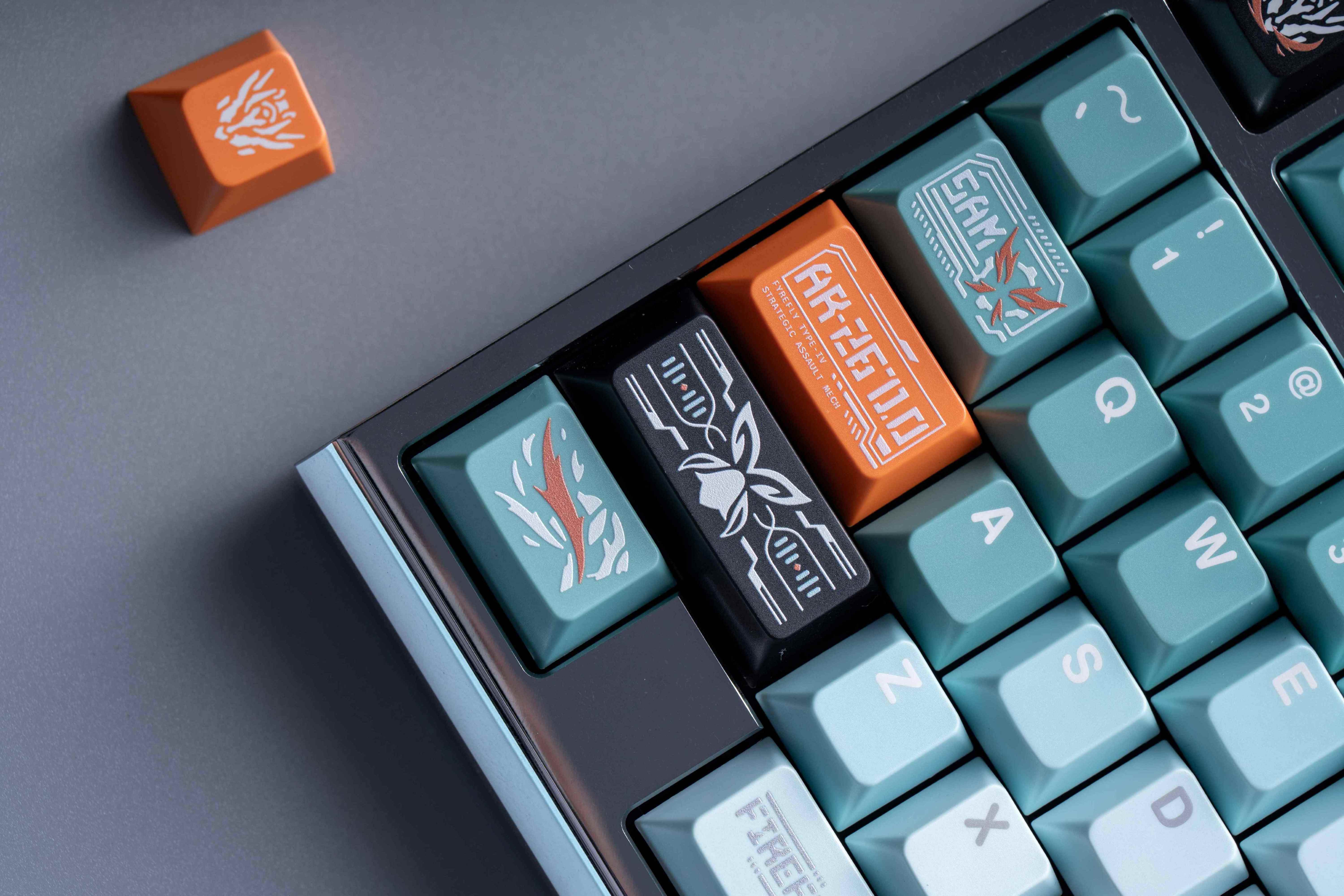 MW FyreFly PBT Double-Shot Keycap Set - Thumbnail 5