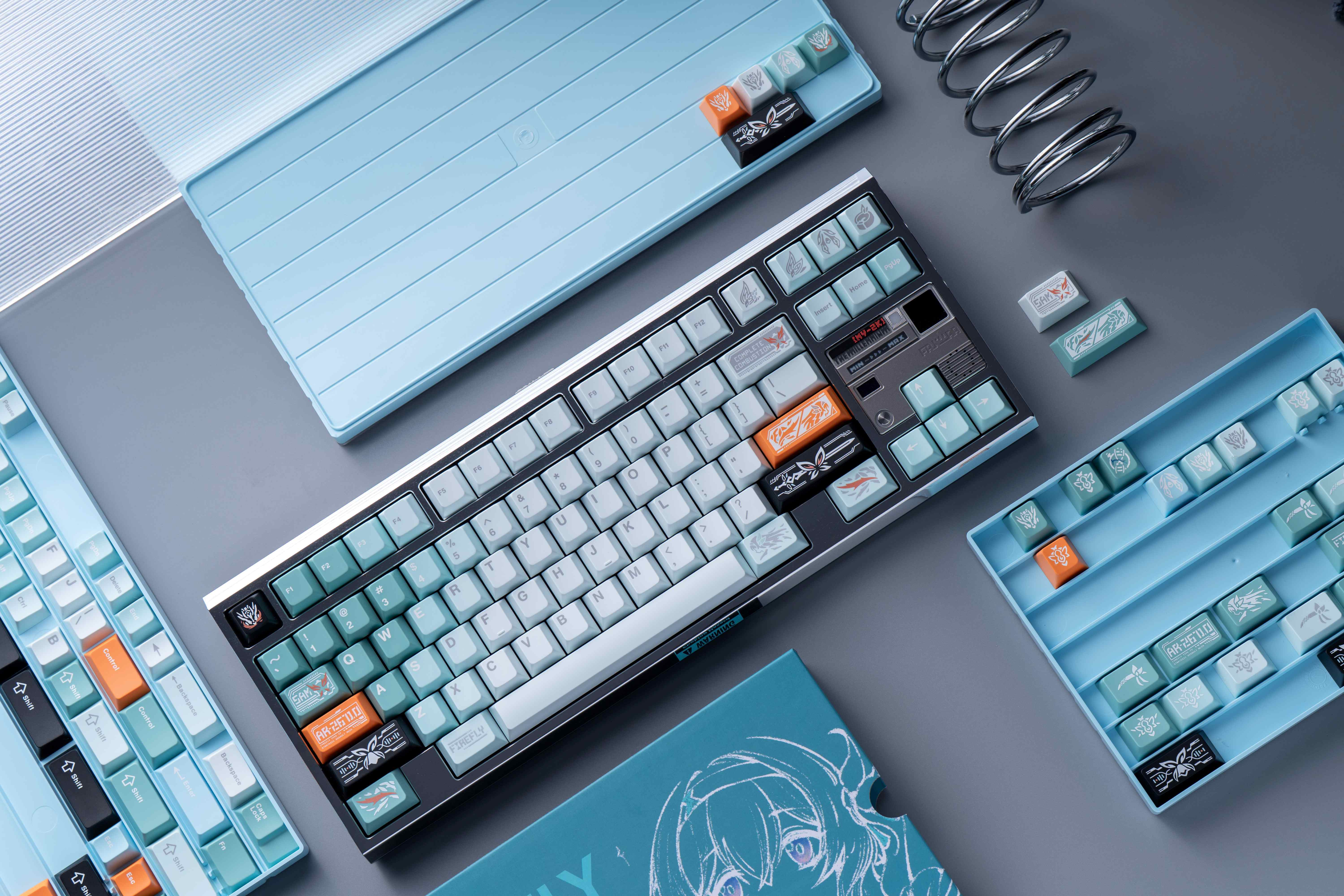 MW FyreFly PBT Double-Shot Keycap Set - Thumbnail 3