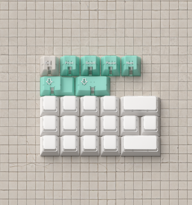MW UNMANNED PLAYGROUND 無人樂園 PBT DOUBLE-SHOT KEYCAP SET – UniKeys