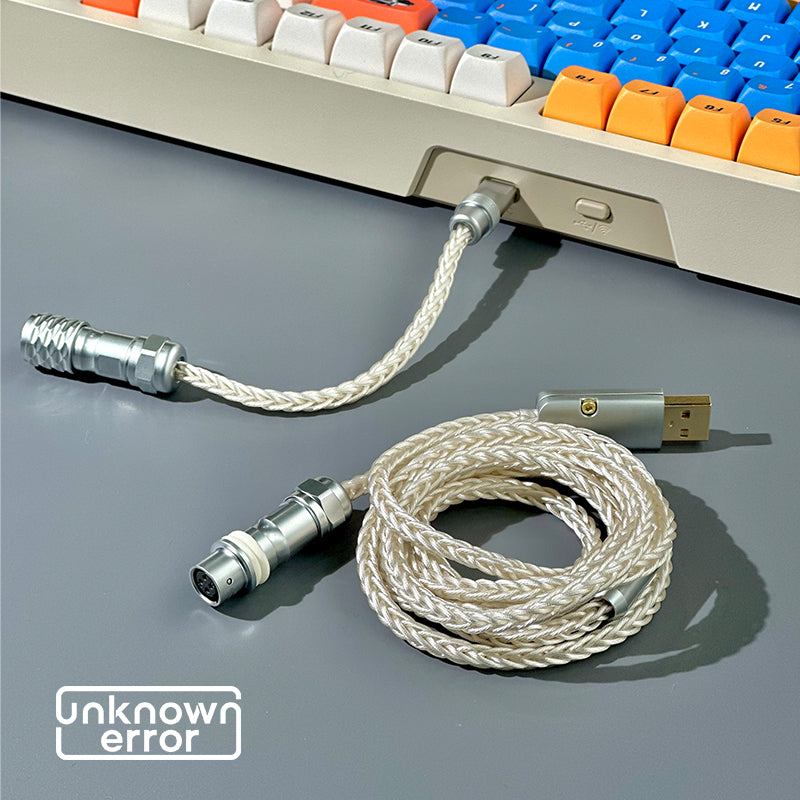 UNKNOWN ERROR COILED ARTISAN CABLE-OCC WHITE