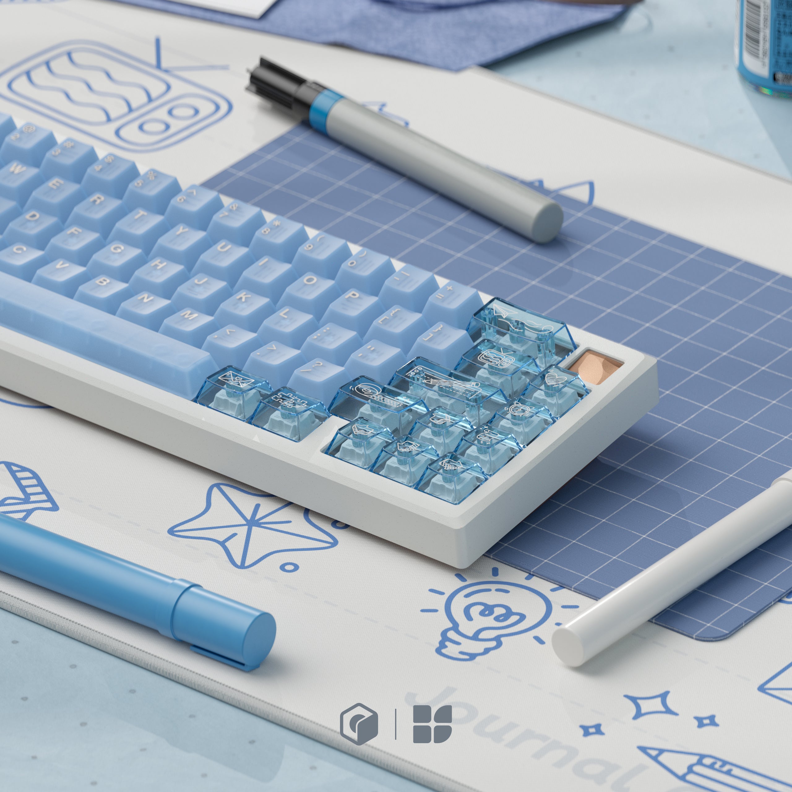 Keyboard Science Mio Soda Pop PBT Keycap Set
