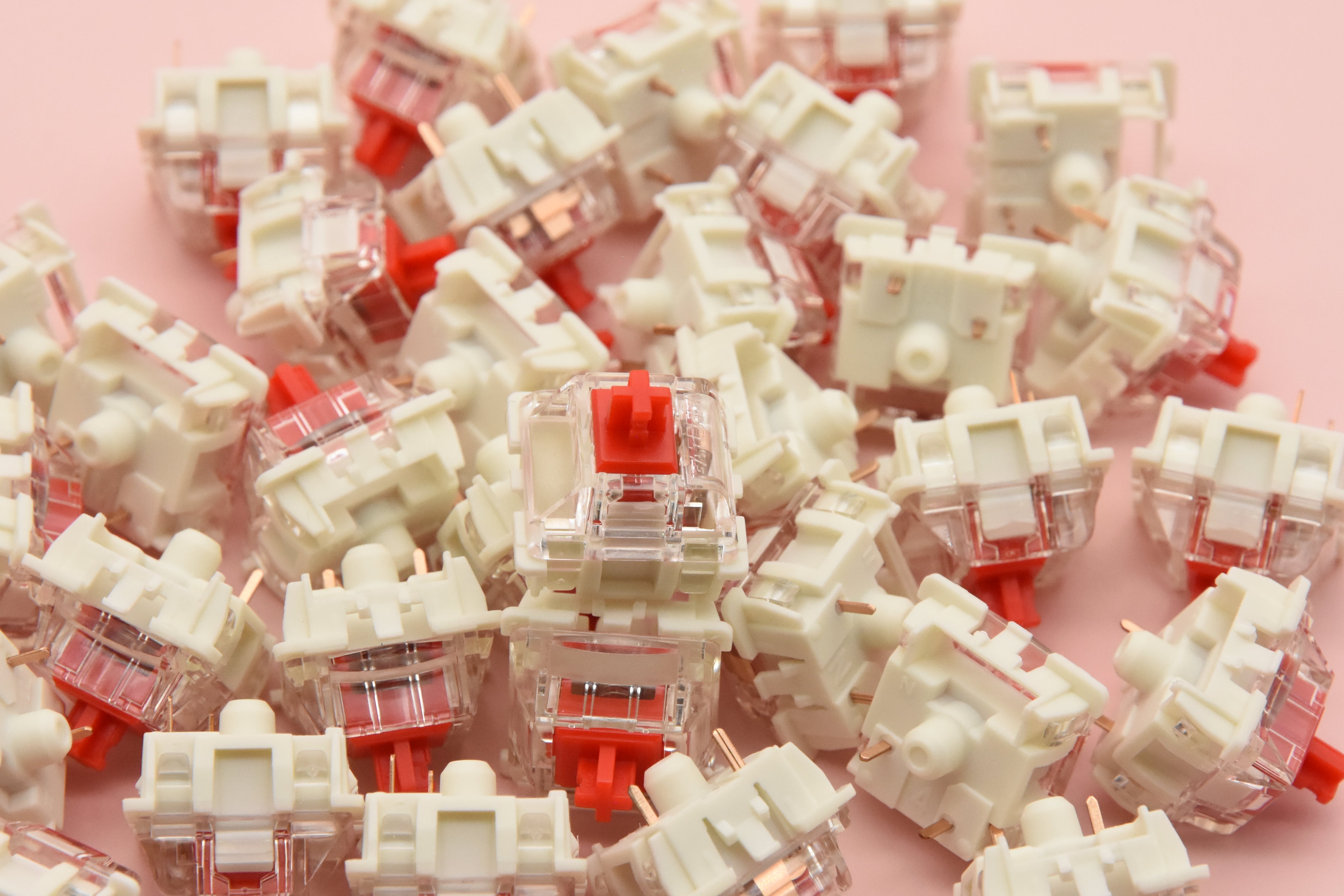 GATERON G PRO 3.0 RED LINEAR SWITCH FACTORY LUBED EDITION (10PCS)