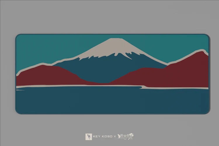 KEYKOBO Motosu Lake ABS Double Shot Keycap Set - Serene and