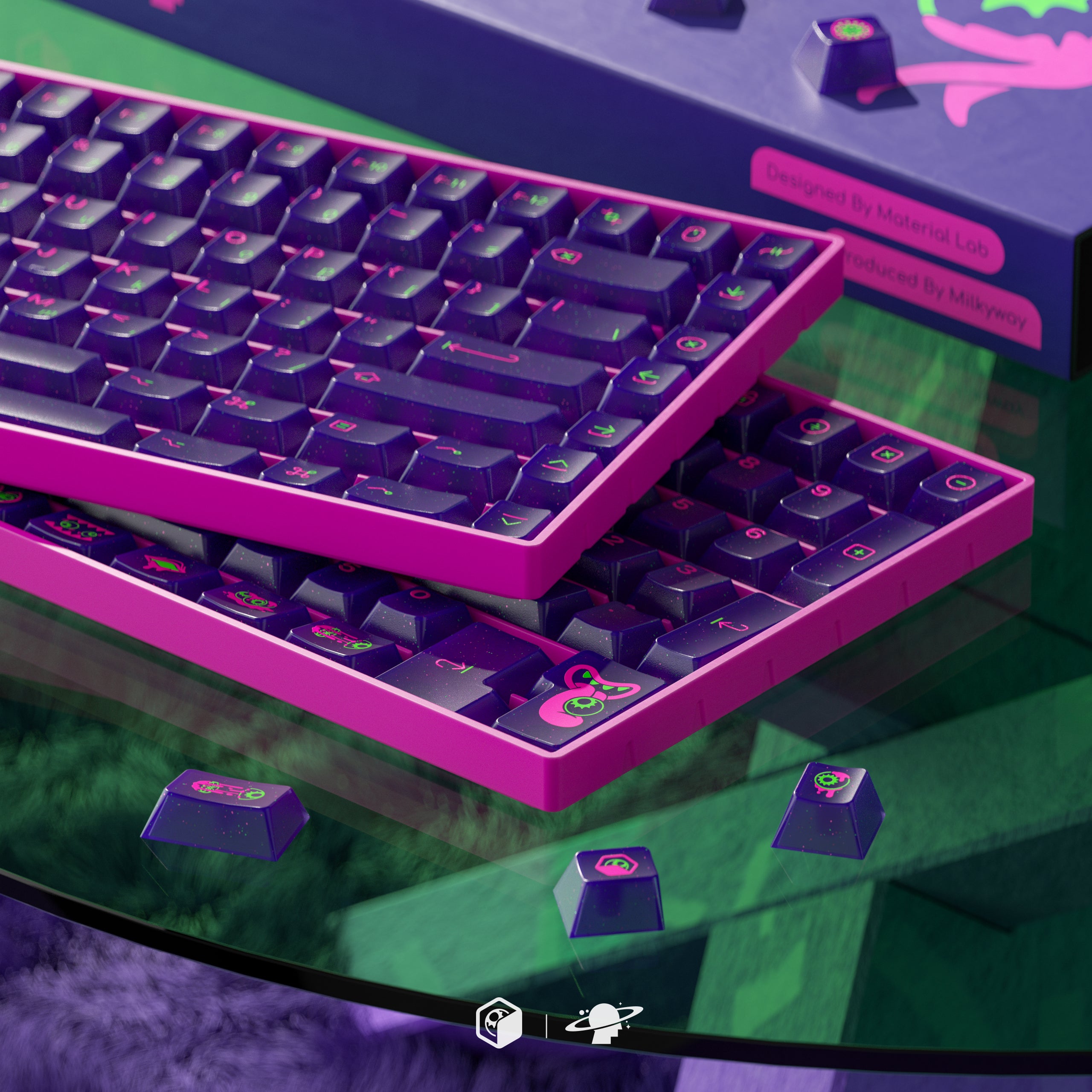 MW Eyeball Collector ABS Keycap Set - Thumbnail 3