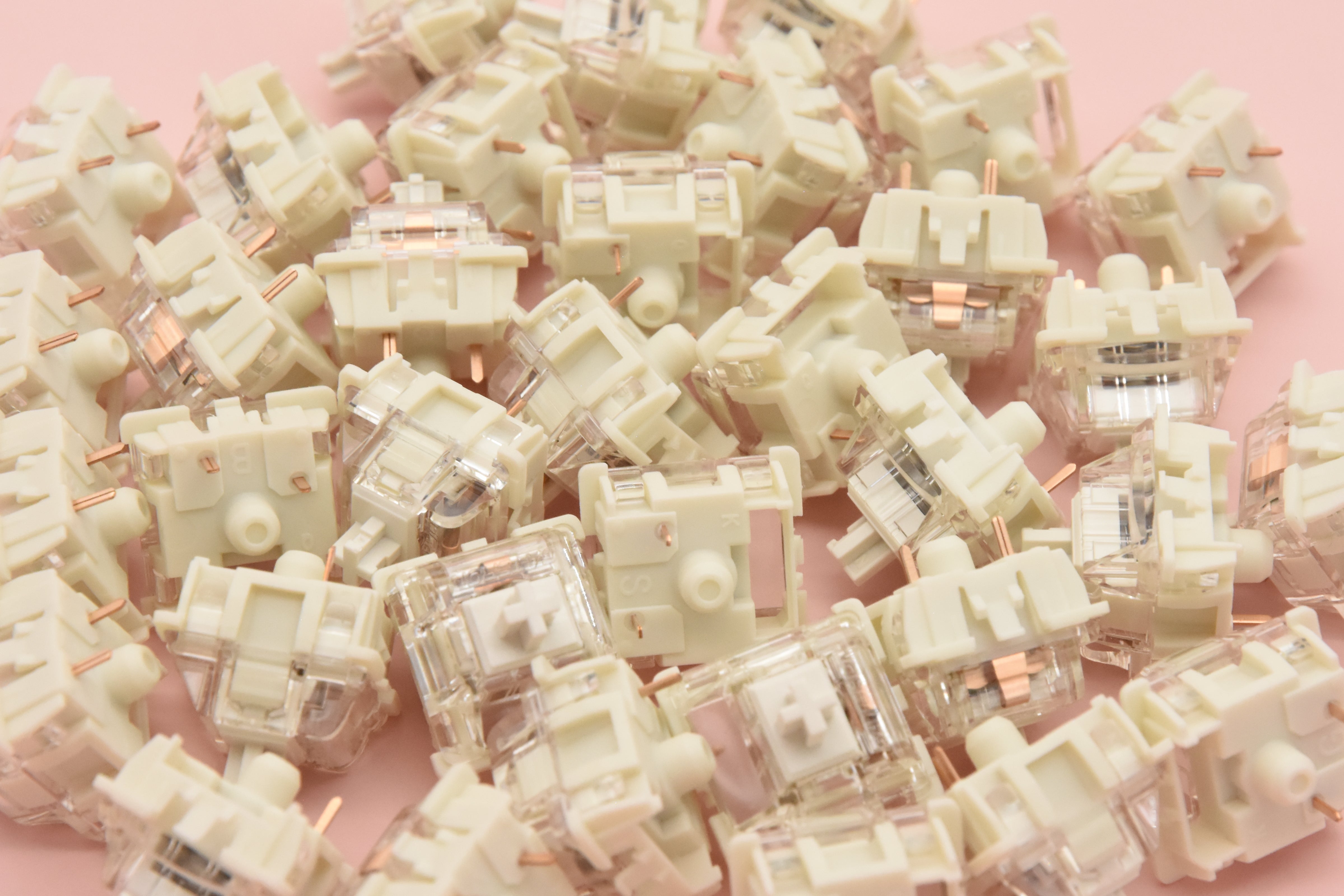 GATERON G PRO 3.0 WHITE LINEAR SWITCH FACTORY LUBED EDITION (10PCS)