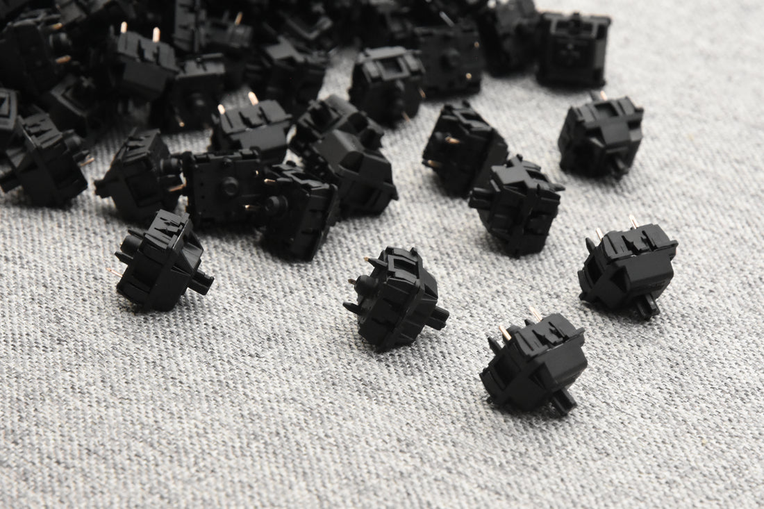 Mouse Switch Spring Lubed, Filmed, & Spring Swapped Cherry MX Switches (10pcs): Enhanced ...
