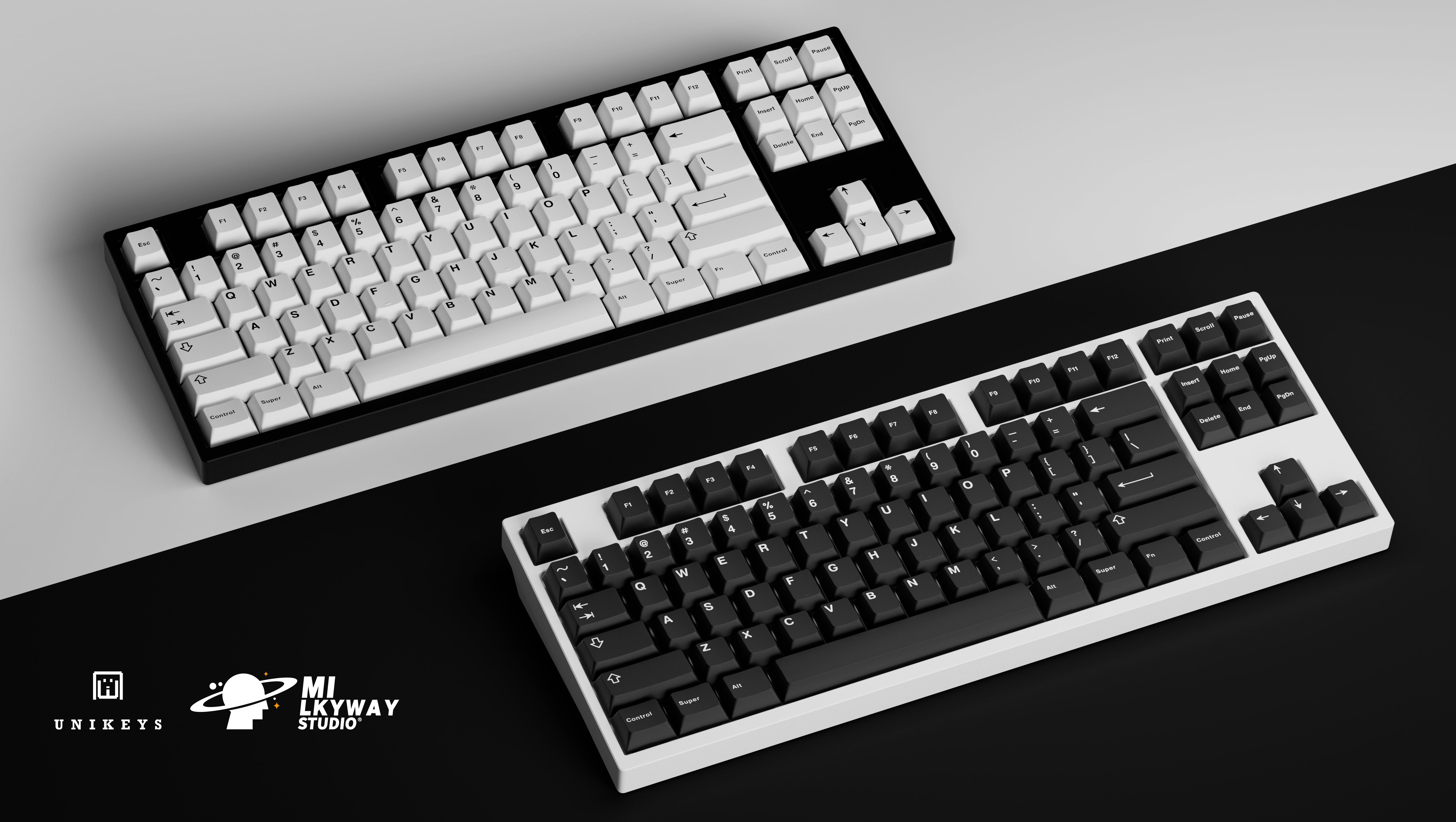 MILKYWAY X UNIKEYS WOB PBT DYE-SUB KEYCAP SET