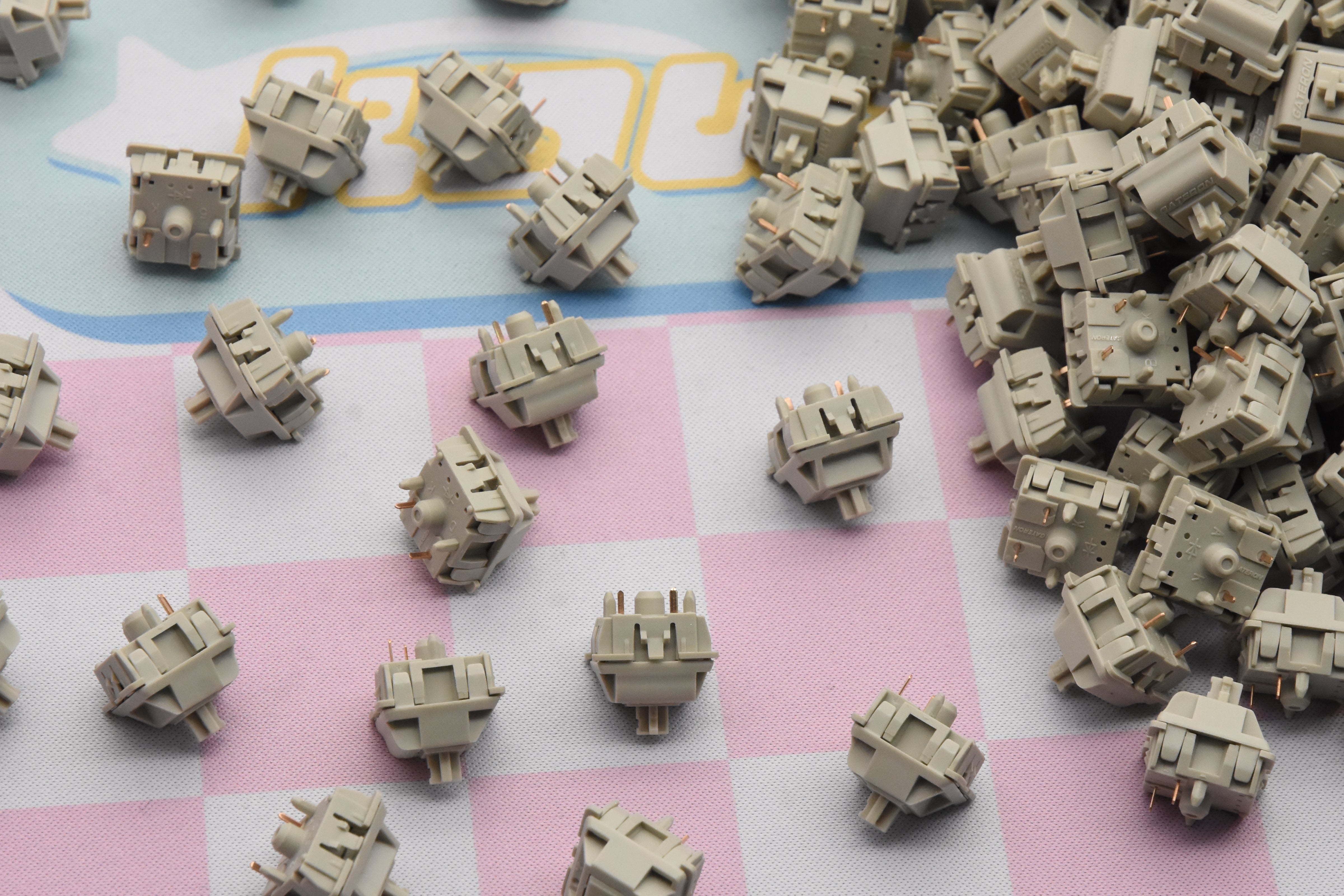 SILLYWORKS X GATERON TYPE A LINEAR SWITCH FACTORY LUBED EDITION (10PCS)