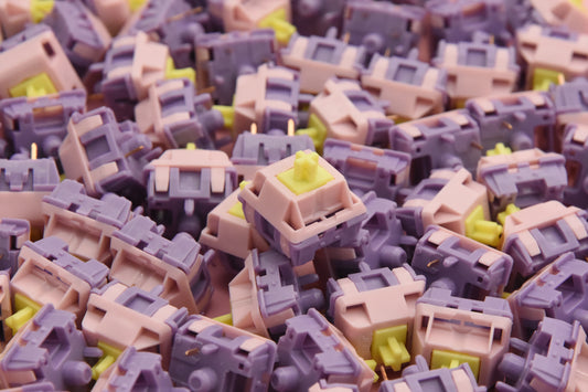 JERRZI WISTERIA FLOWER SWITCH FACTORY LUBED (10PCS)