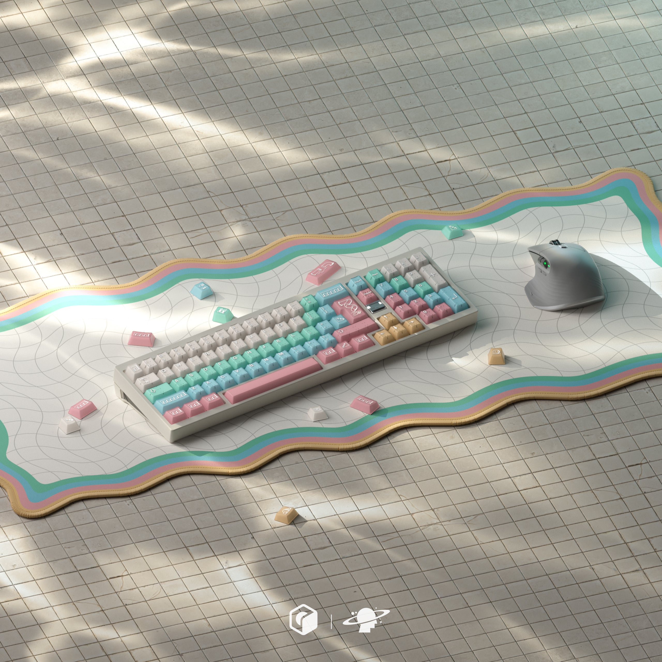MW Unmanned Playground 無人樂園 PBT Double-Shot Keycap Set – UniKeys