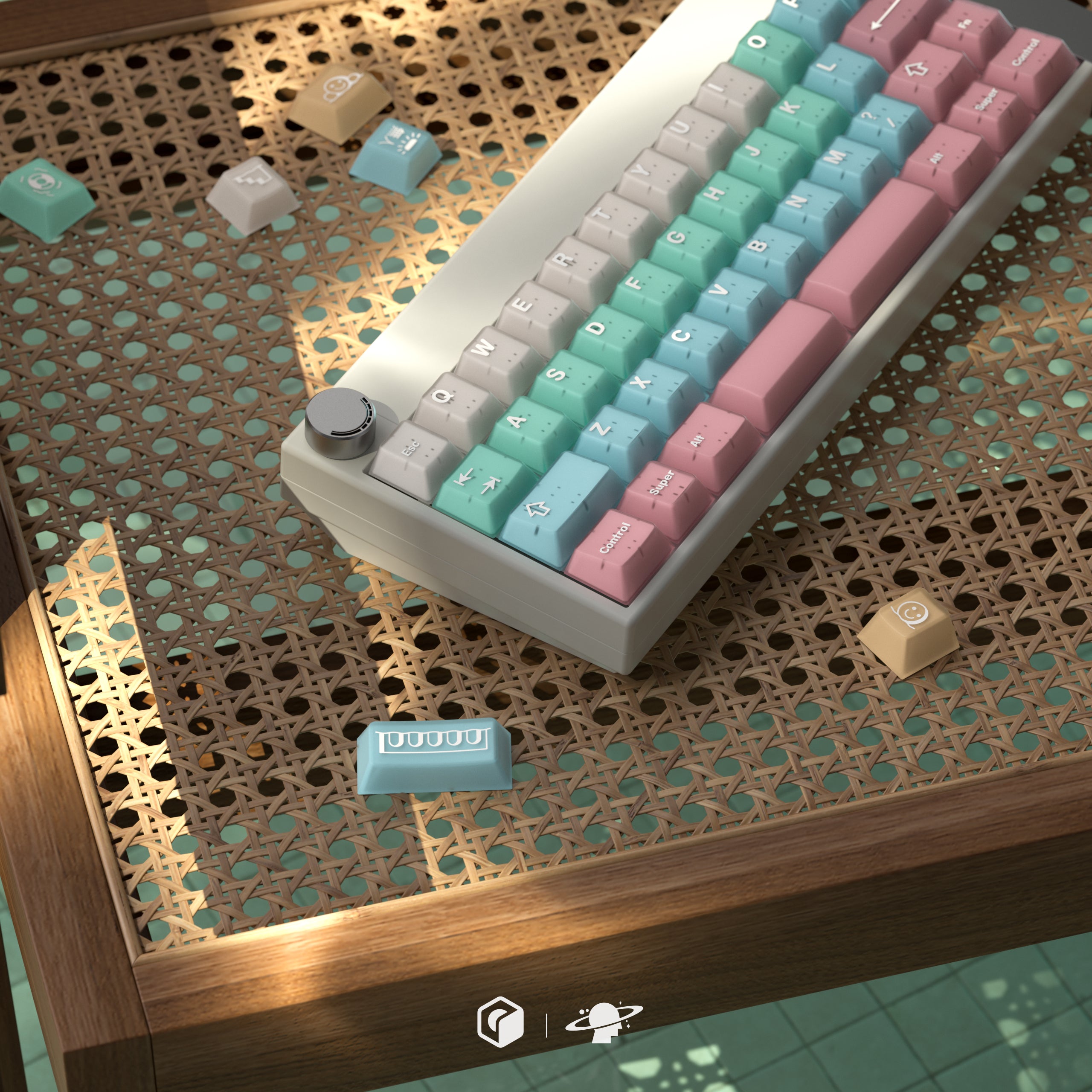 MW UNMANNED PLAYGROUND PBT DOUBLE-SHOT KEYCAP SET - Thumbnail 2