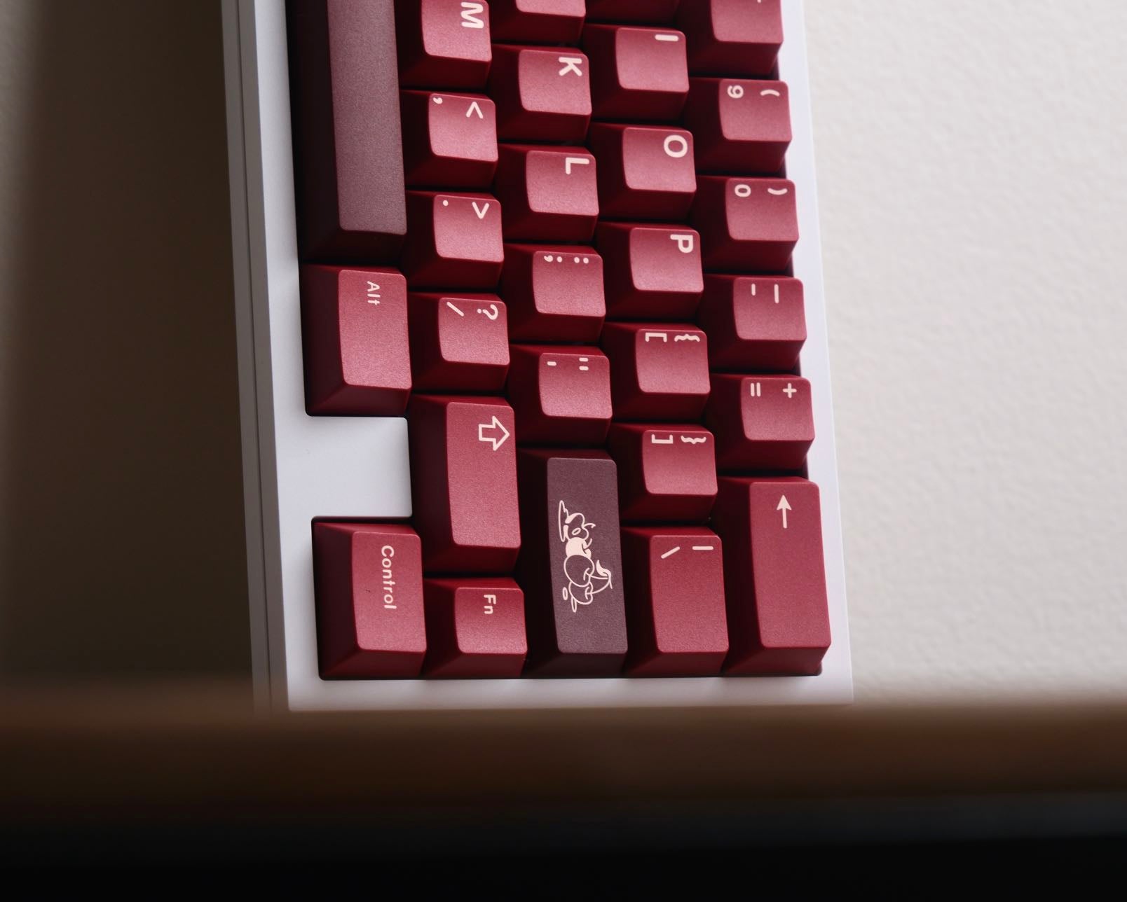 KEYKOBO CHERRIES ABS DOUBLE-SHOT KEYCAP SET