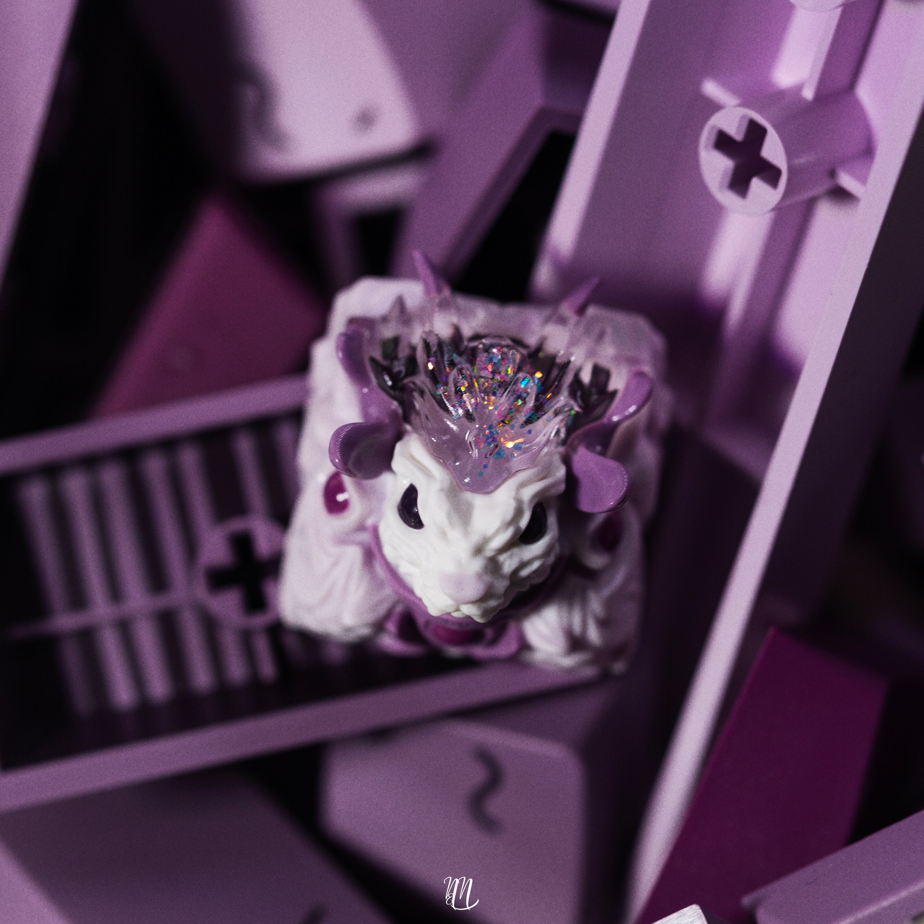 MOO·OON×Keykobo Bloom Resin Artisan Keycaps