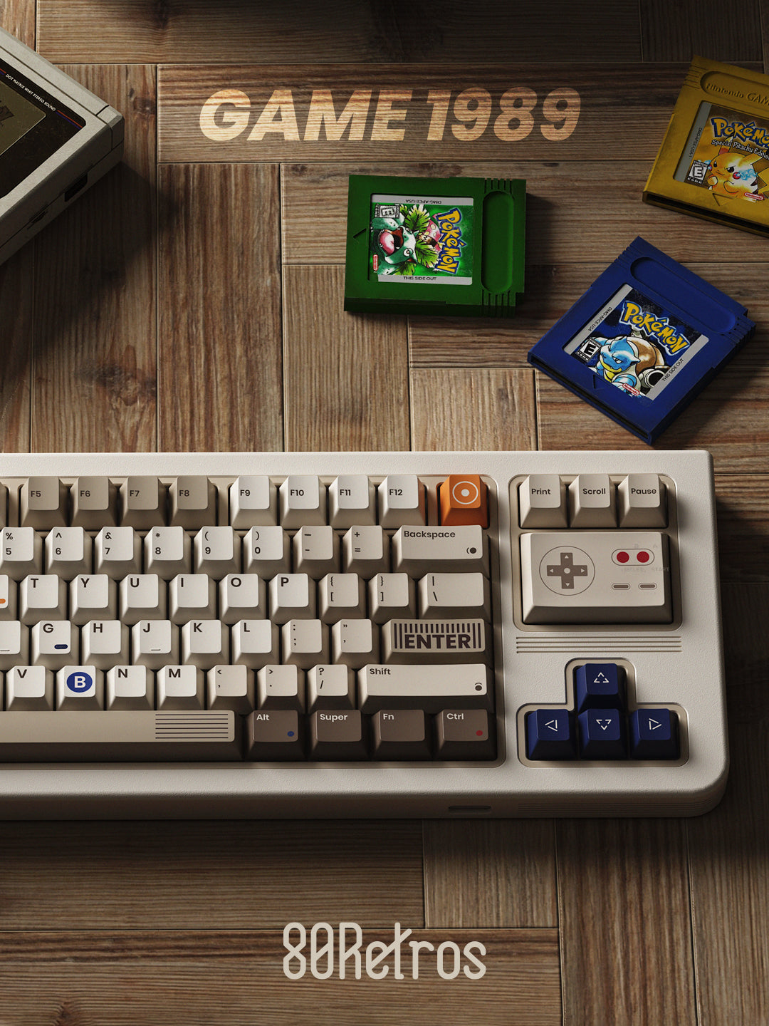 TUT GAME 1989 Keycaps