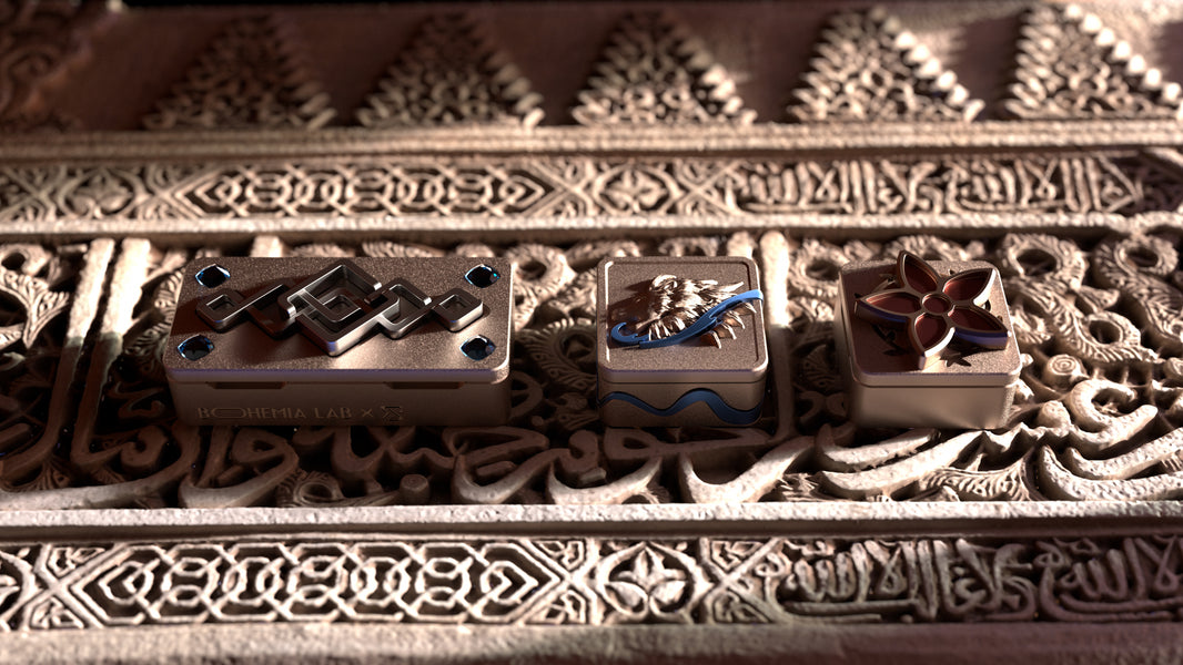 Artisan Keycaps Égypte Argent