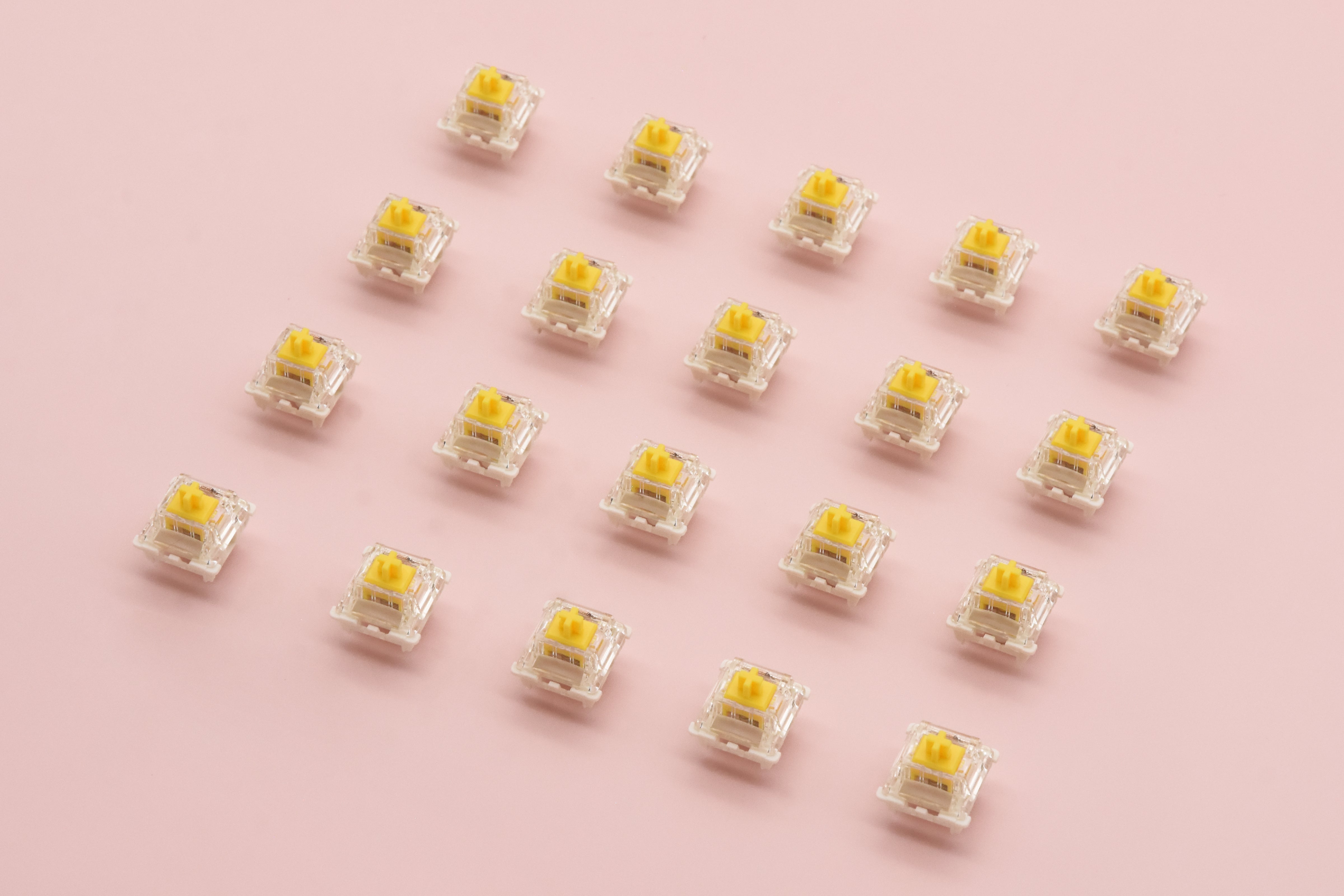 GATERON G PRO 3.0 YELLOW LINEAR SWITCHES FACTORY LUBED EDITION (10PCS)