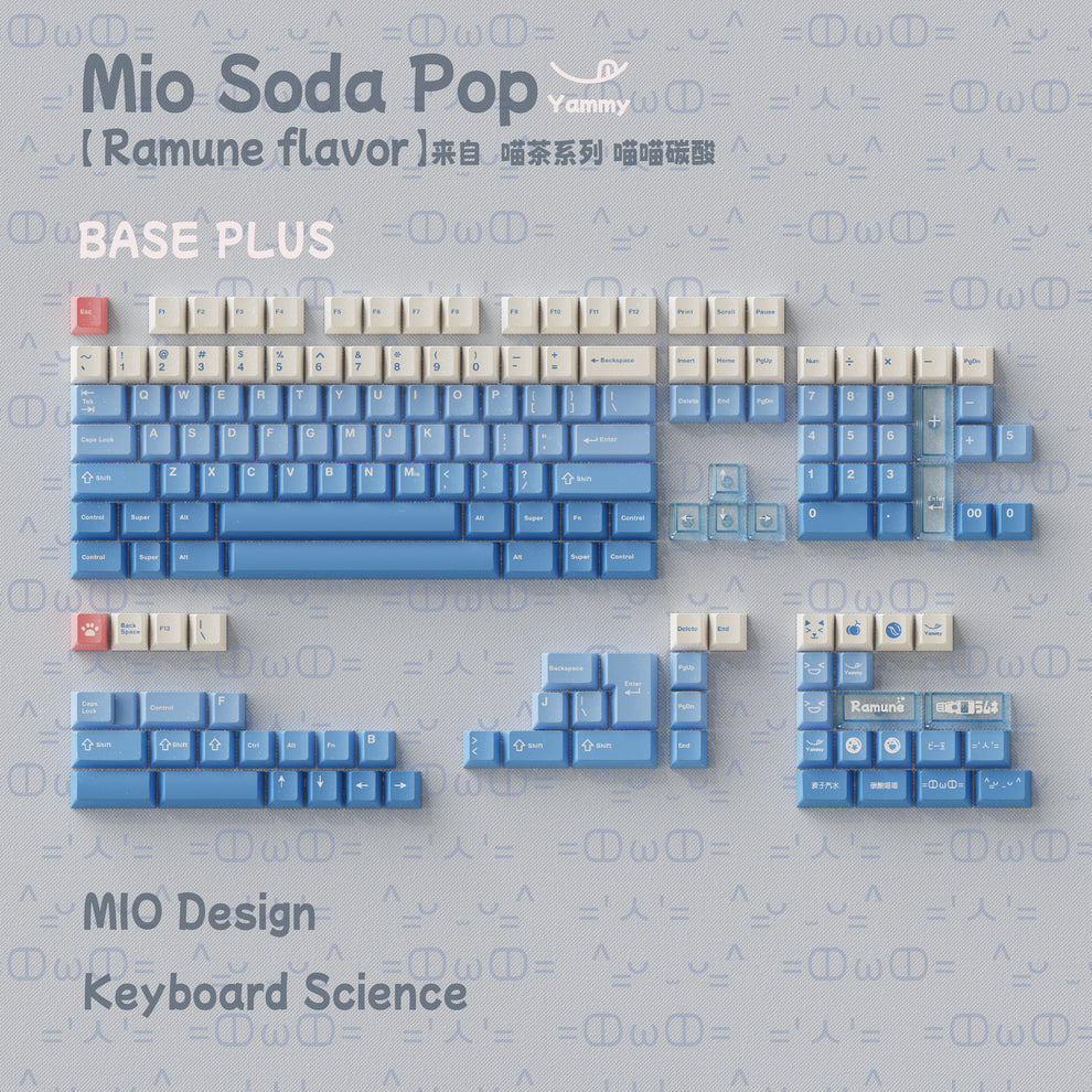 Keyboard Science Mio Soda Pop PBT Keycap Set Pre-order – UniKeys