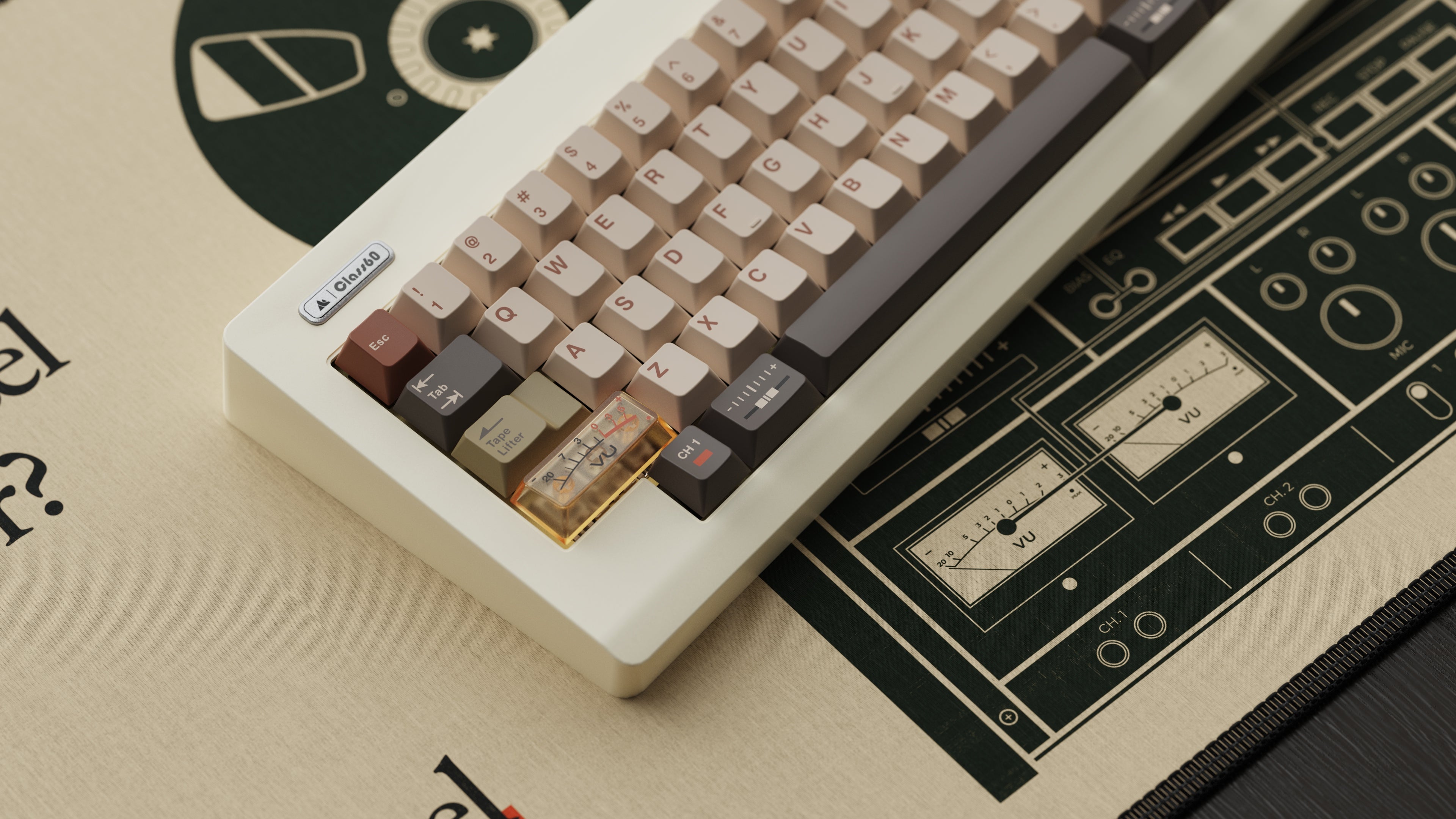 MW Reel To Reel PBT Double-Shot Keycap Set - Thumbnail 5