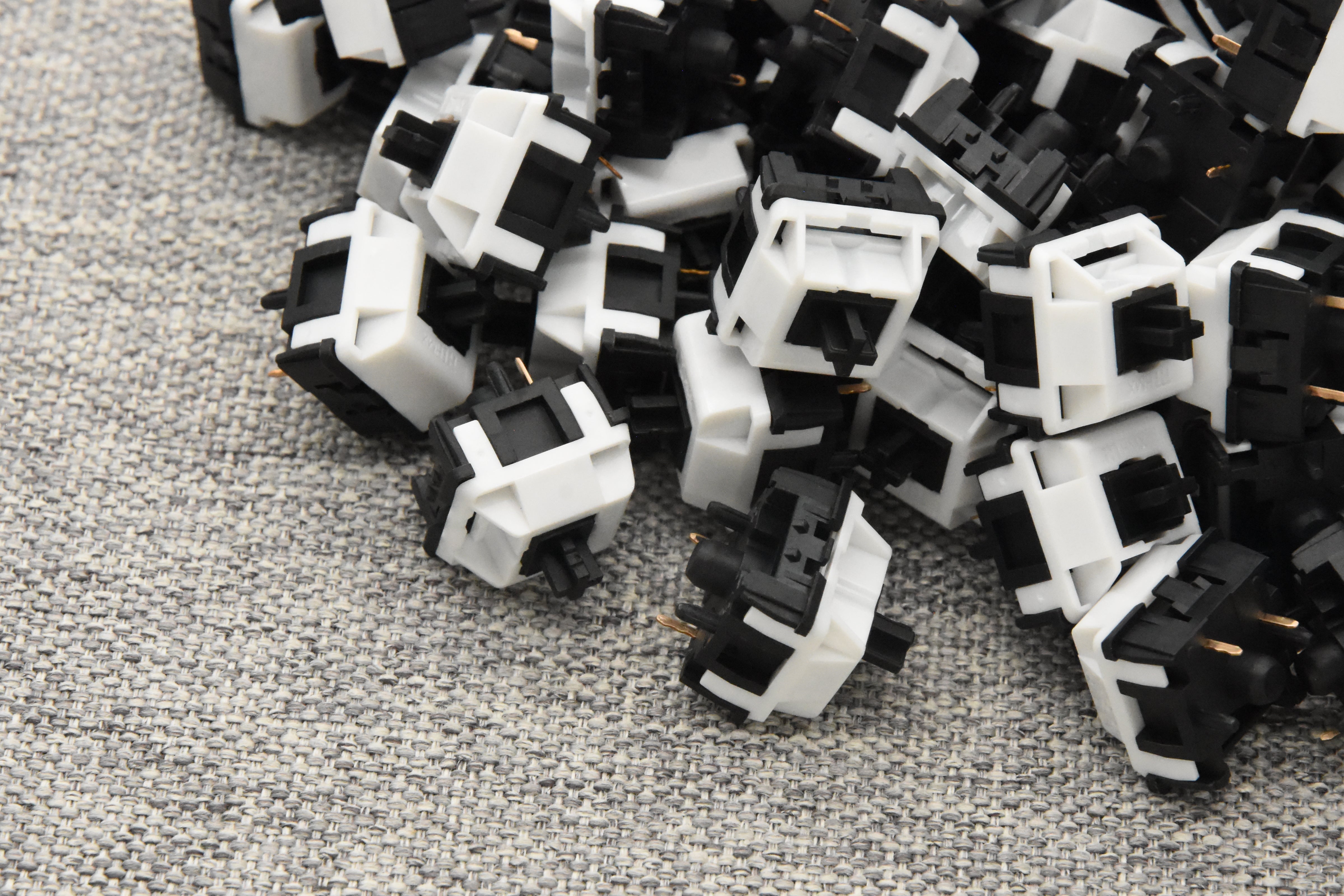 HMX MONOCHROME LINEAR SWITCH FACTORY LUBED EDITION (10PCS)