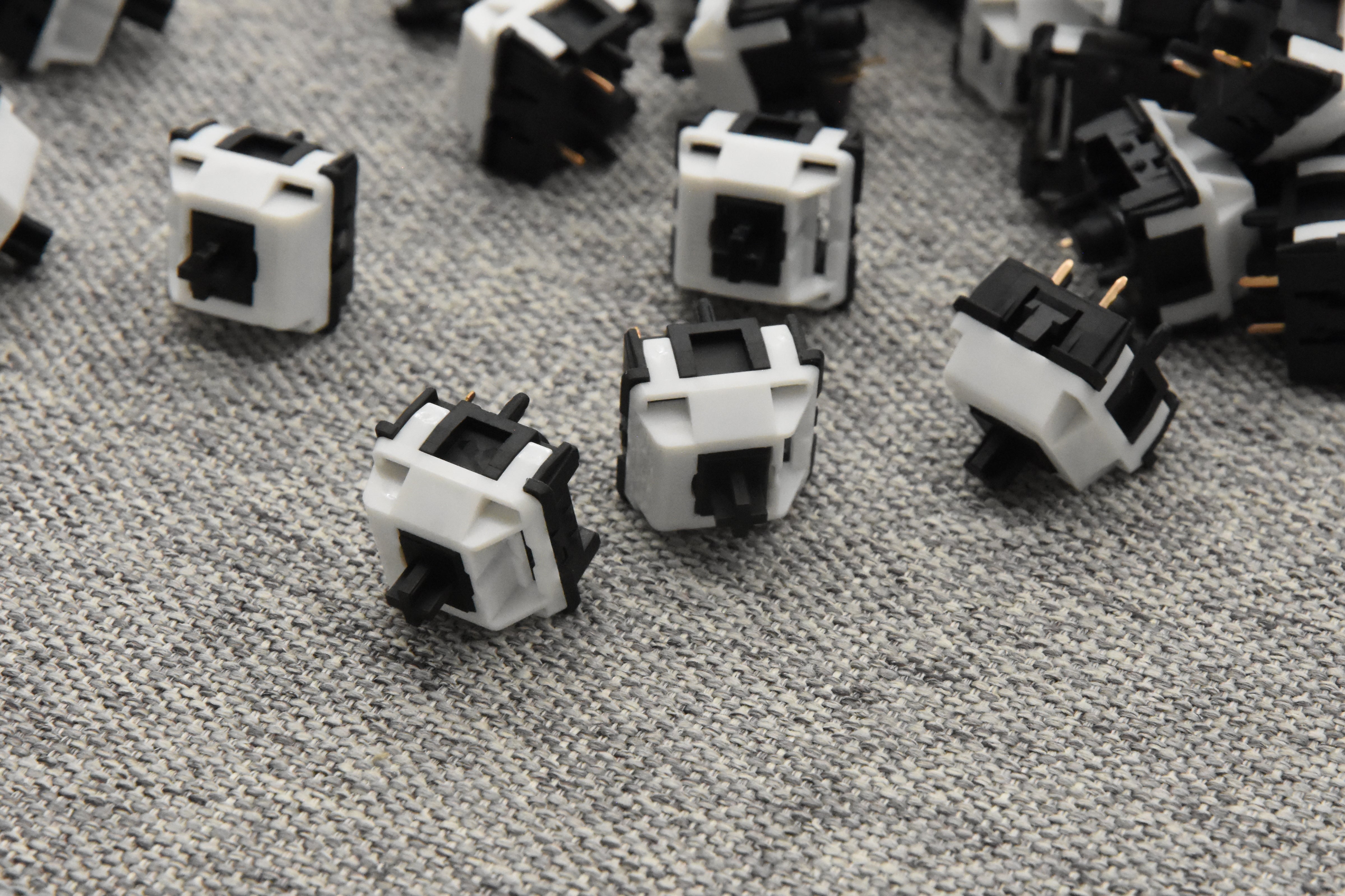 HMX MONOCHROME LINEAR SWITCH FACTORY LUBED EDITION (10PCS)