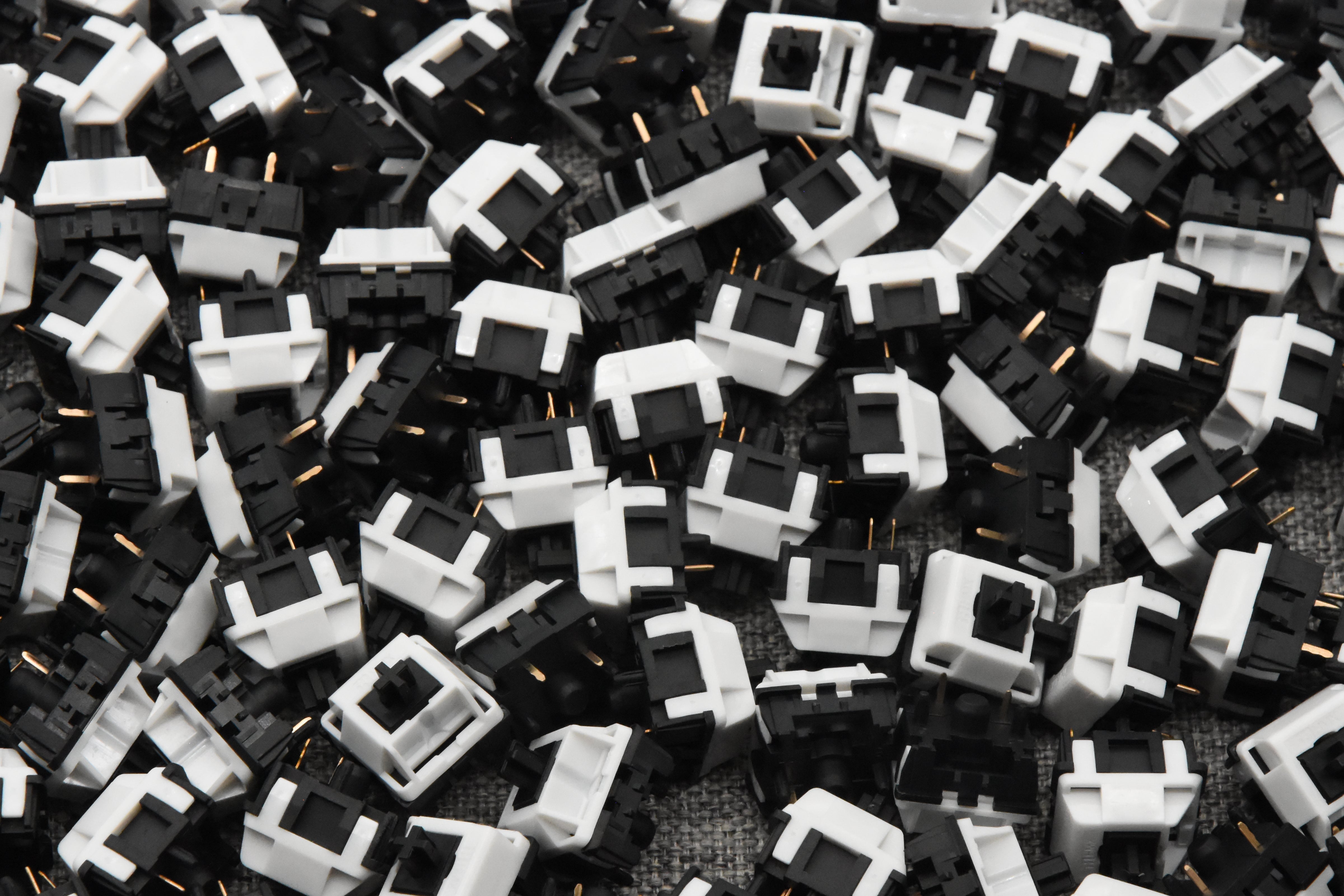 HMX MONOCHROME LINEAR SWITCH FACTORY LUBED EDITION (10PCS)