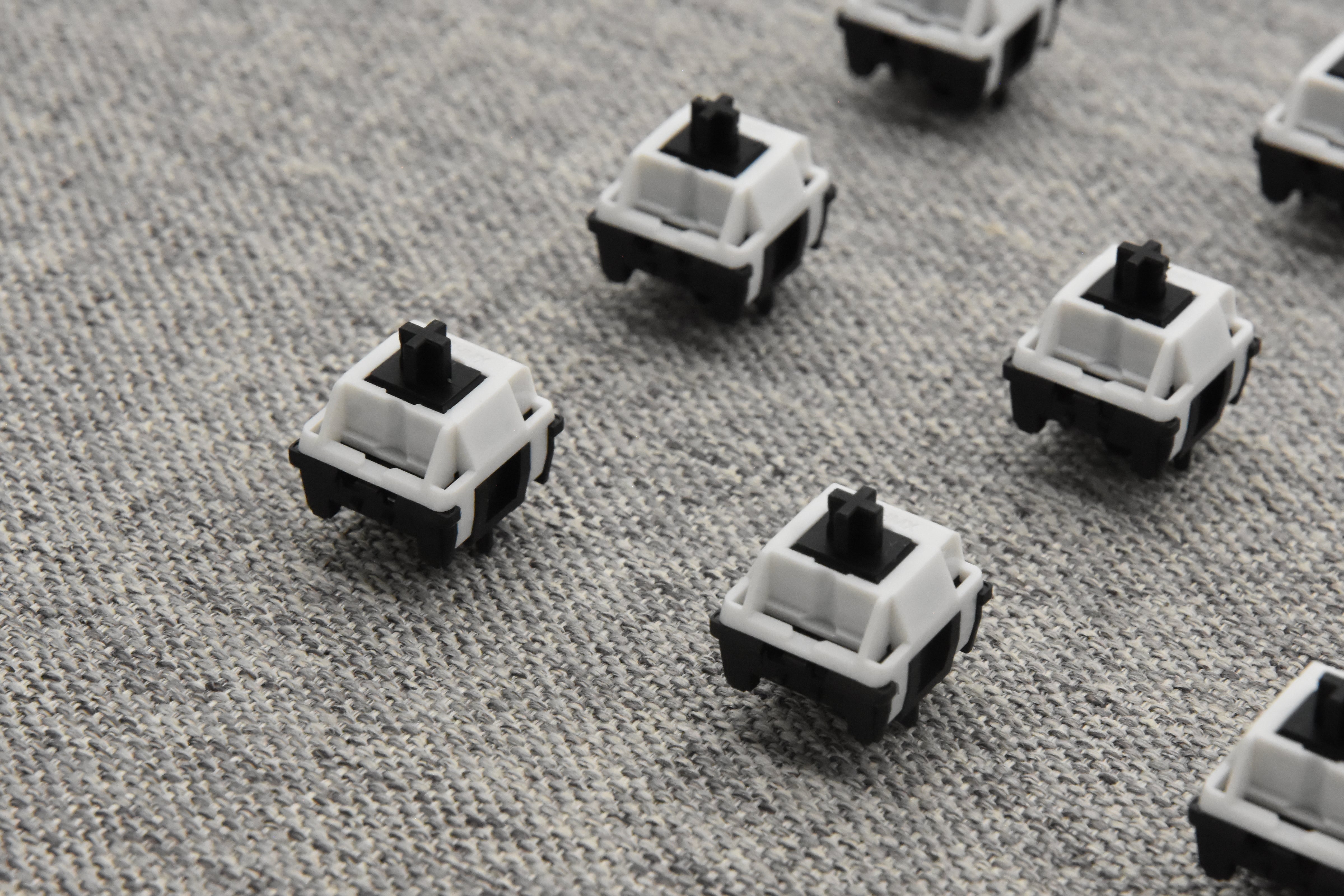 HMX MONOCHROME LINEAR SWITCH FACTORY LUBED EDITION (10PCS)