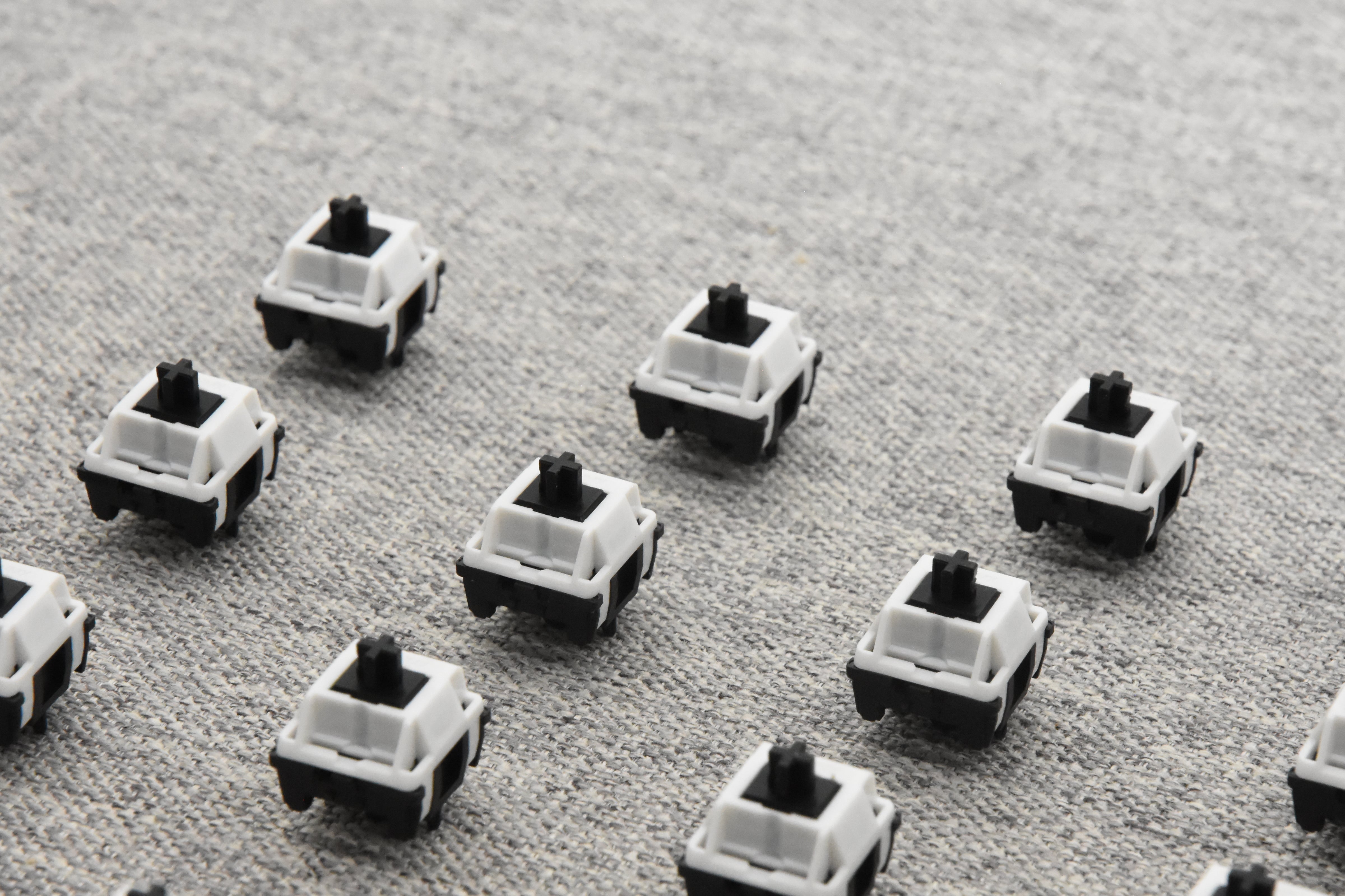 HMX MONOCHROME LINEAR SWITCH FACTORY LUBED EDITION (10PCS)