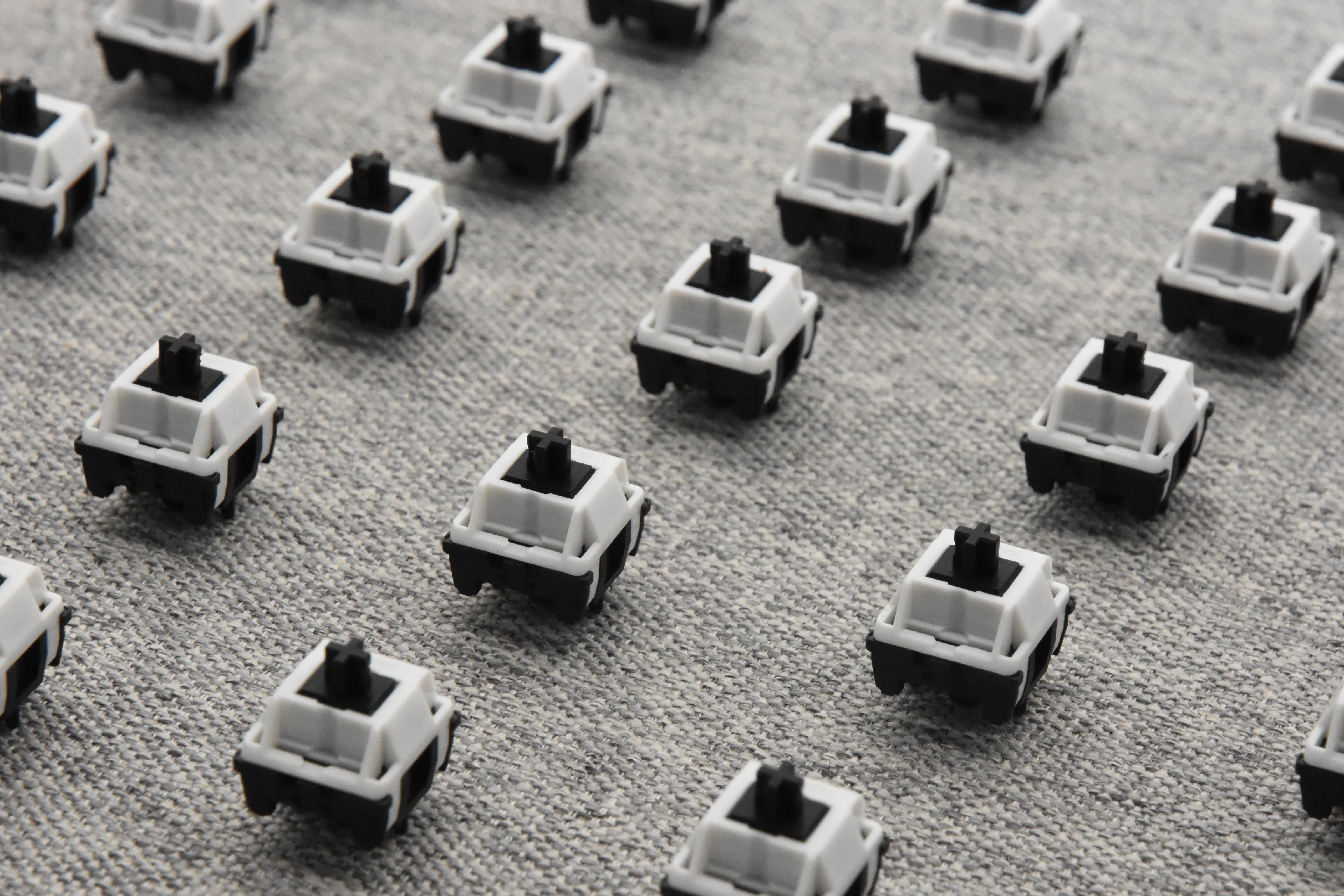 HMX MONOCHROME LINEAR SWITCH FACTORY LUBED EDITION (10PCS)