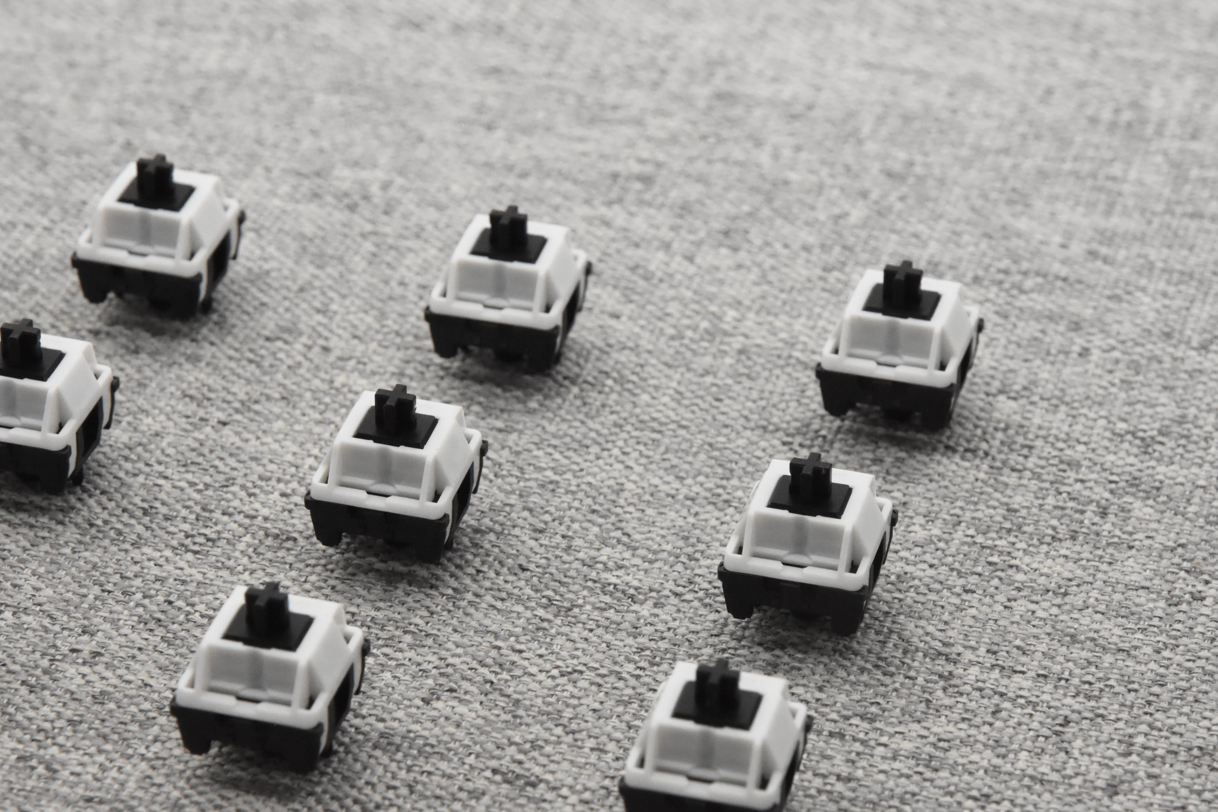 HMX MONOCHROME LINEAR SWITCH FACTORY LUBED EDITION (10PCS)