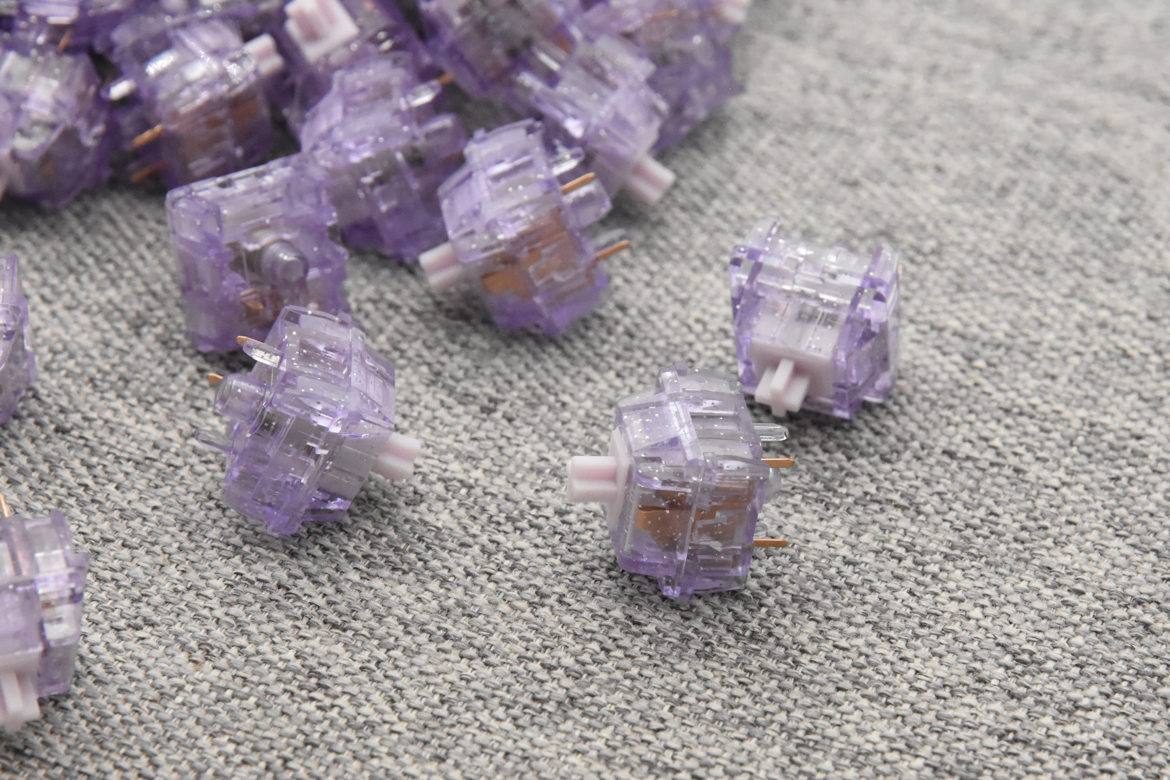 HMX SU COLOR R2 PURPLE LINEAR SWITCH FACTORY LUBED EDITION (10PCS)