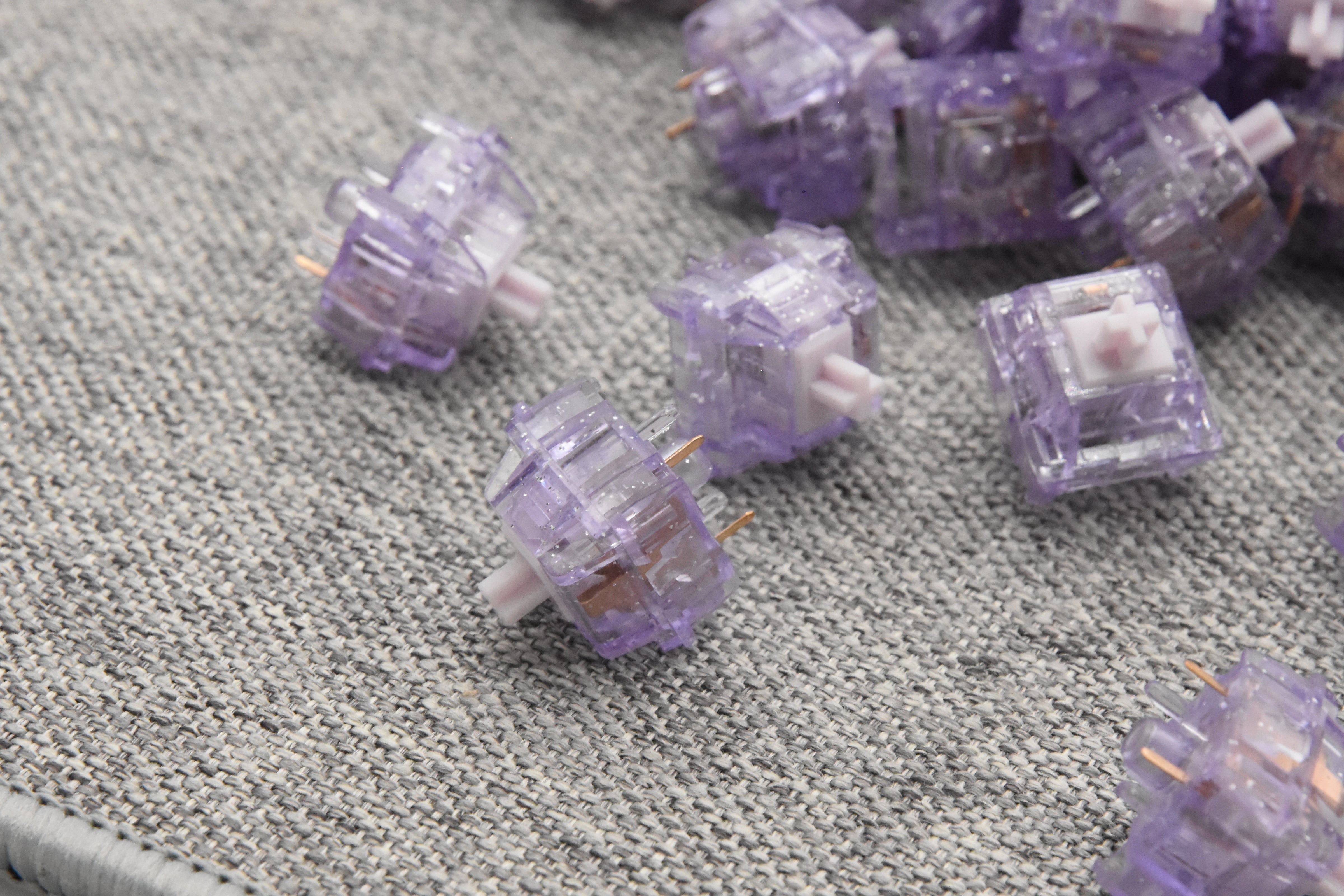 HMX SU COLOR R2 PURPLE LINEAR SWITCH FACTORY LUBED EDITION (10PCS)