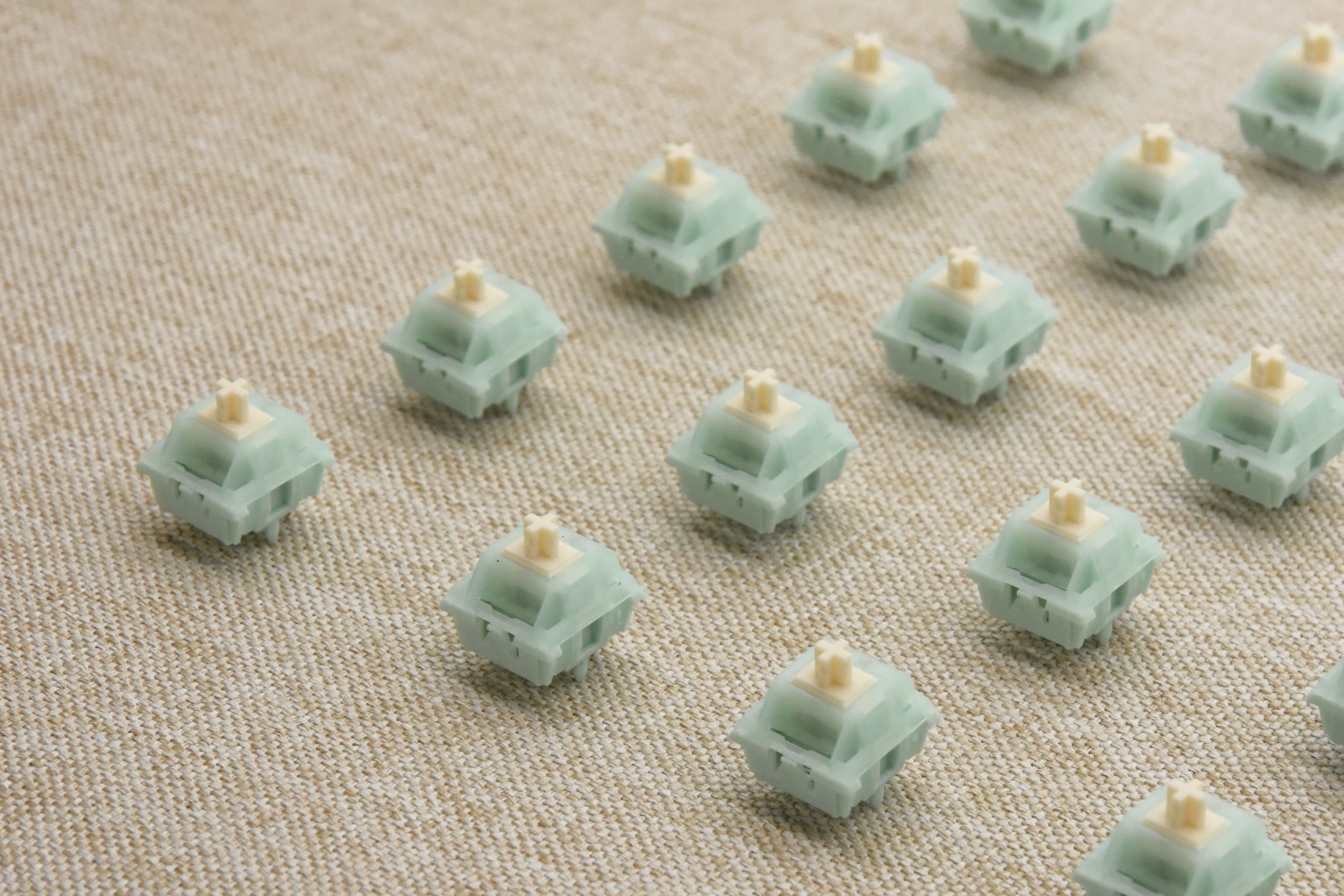 KEYGEEK SKY BLUE LINEAR SWITCH FACTORY LUBED EDITION (10PCS)