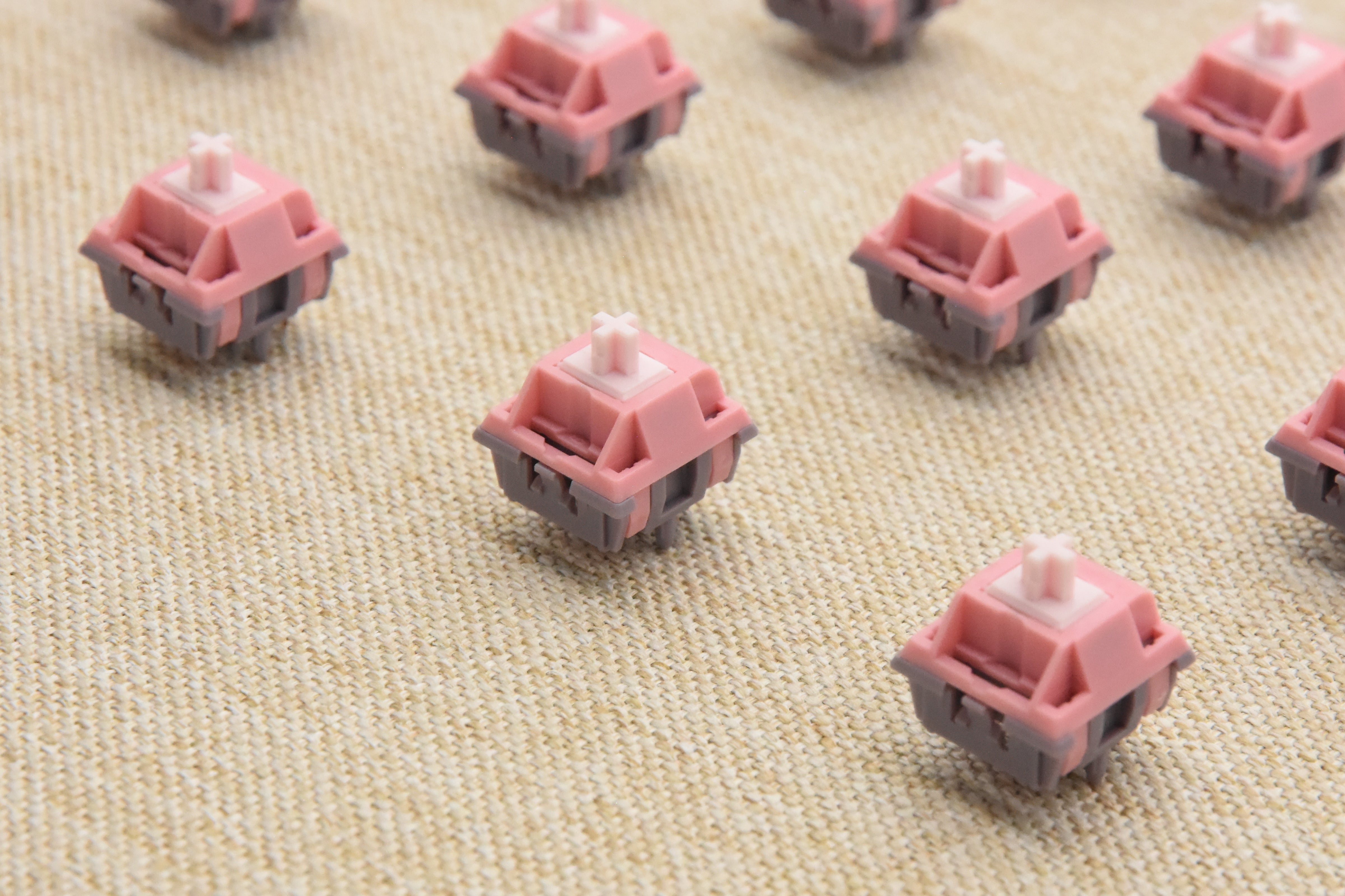 KEYGEEK BLUSH LINEAR SWITCH FACTORY LUBED EDITION (10PCS)