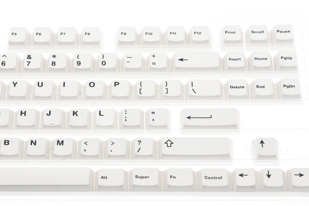 MILKYWAY x UNIKEYS Bow PBT Dye-Sub Keycap Set - Premium Keycaps with a ...