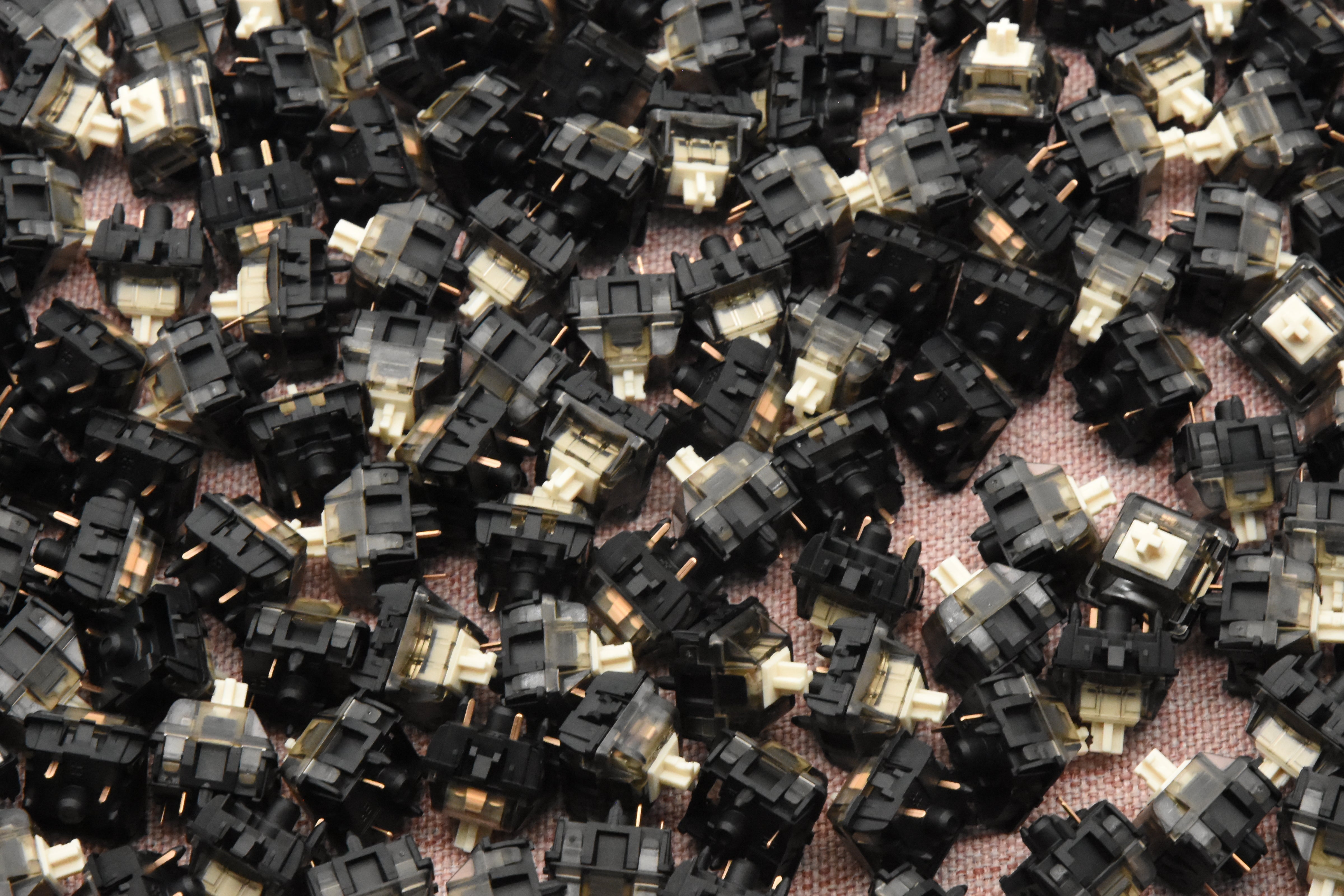 GATERON EVERFREE DARK ONE LINEAR SWITCH FACTORY LUBED EDITION (10PCS)