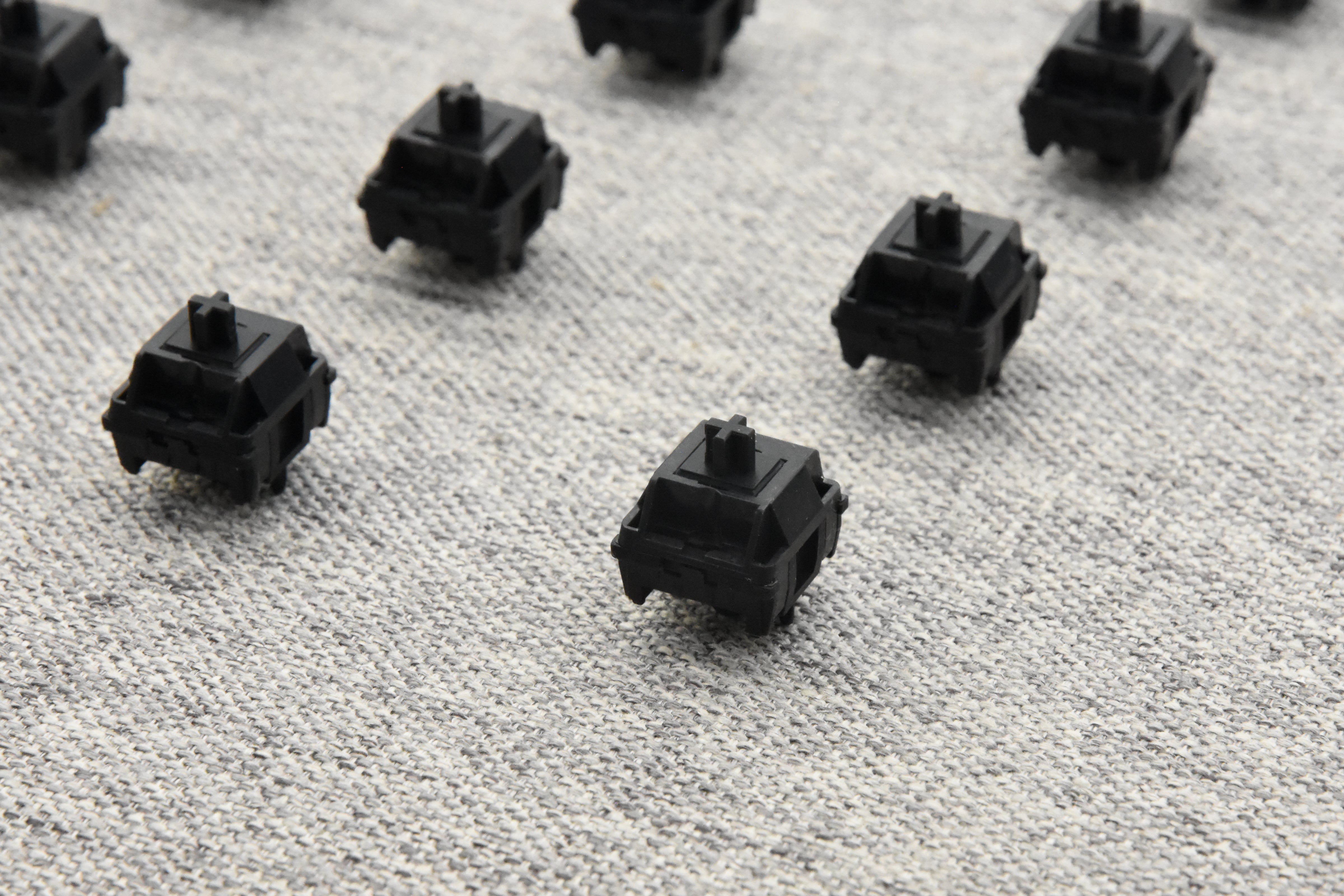 HMX NOIRE LINEAR SWITCH FACTORY LUBED (10PCS)