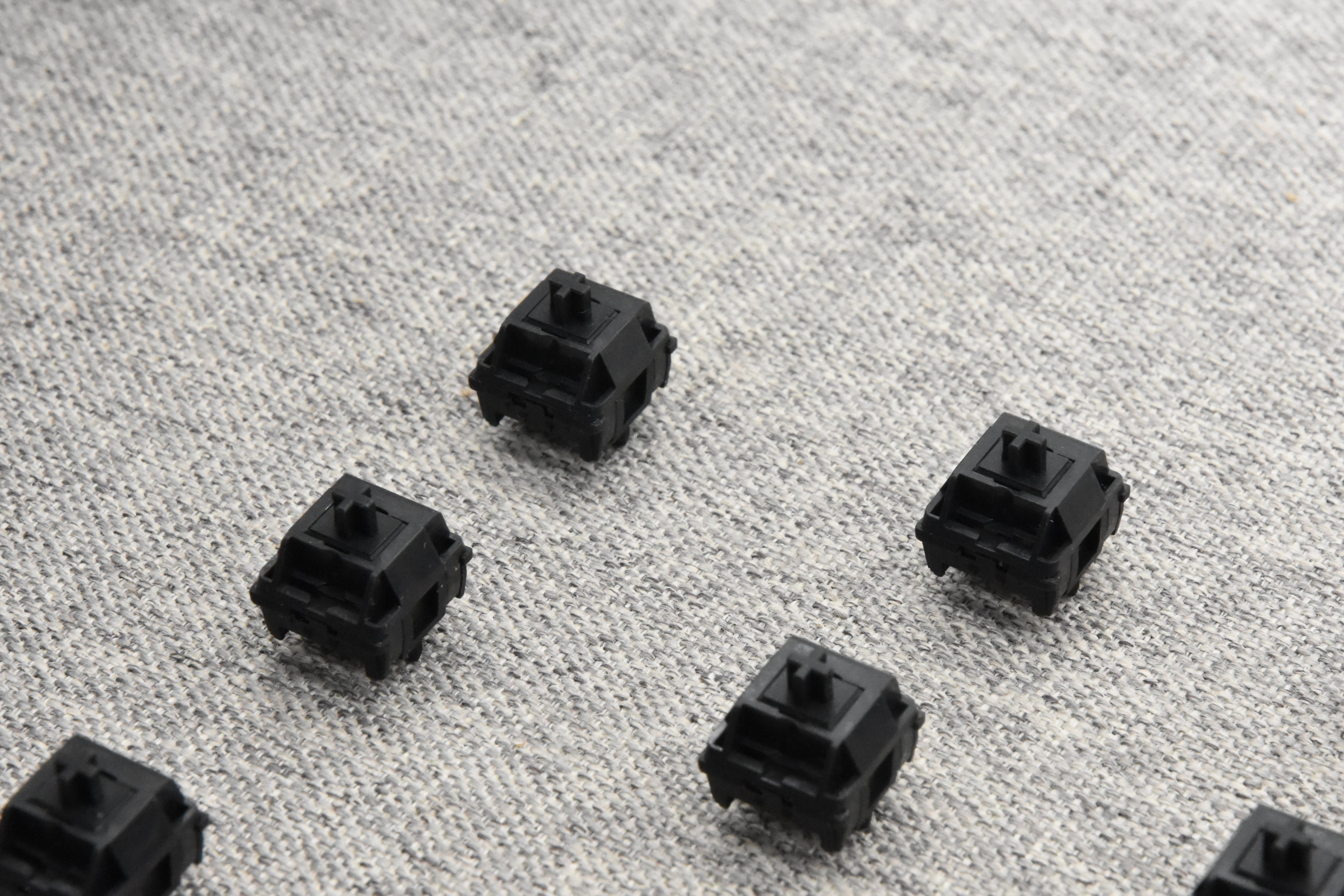 HMX NOIRE LINEAR SWITCH FACTORY LUBED (10PCS)