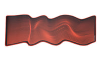 Aiglatson Studio Black Snail Deskmats Red On Black