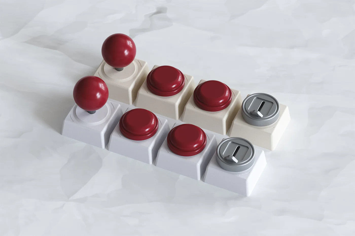 PRE-ORDER 80 RETROS METAL ARTISAN KEYCAP