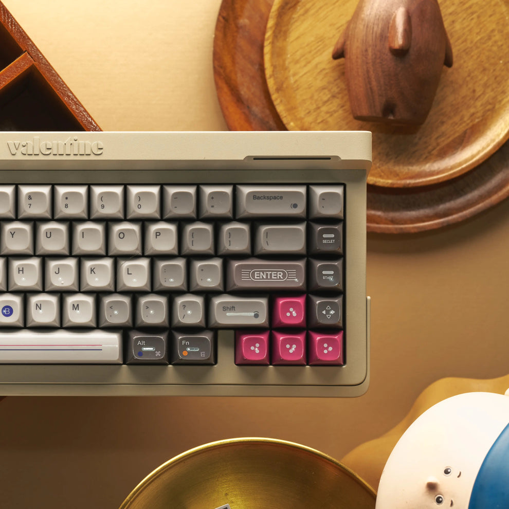 GAME 1989 GSA Keycaps - Retro Style Polished ABS Keycaps for Your ...