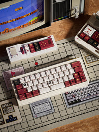 80 Retros GB40 FC 1983 mechanical keyboard with FC 1983 keycap set