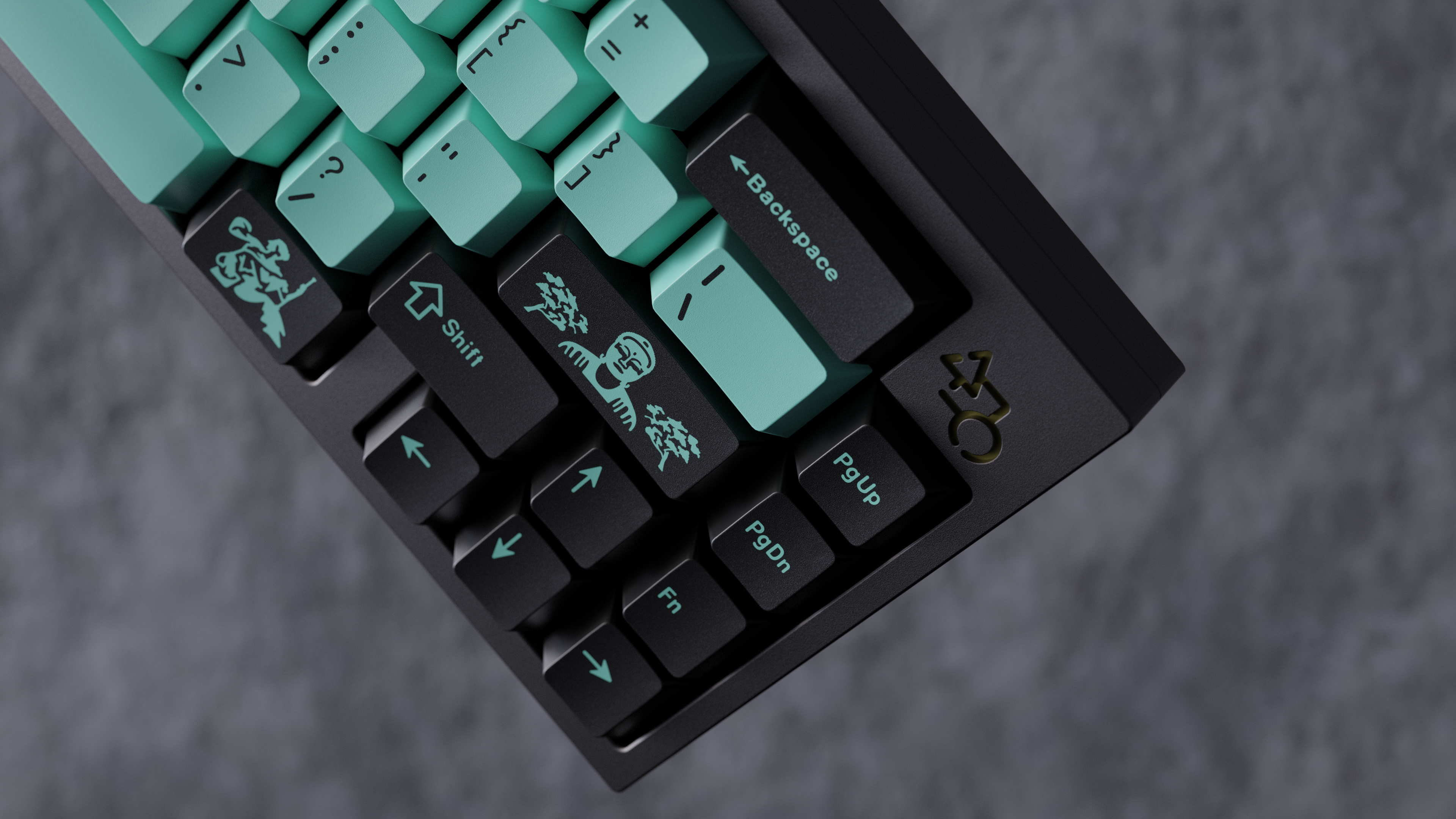 KEYKOBO VERDIGRIS ABS DOUBLE-SHOT KEYCAP SET PRE-ORDER