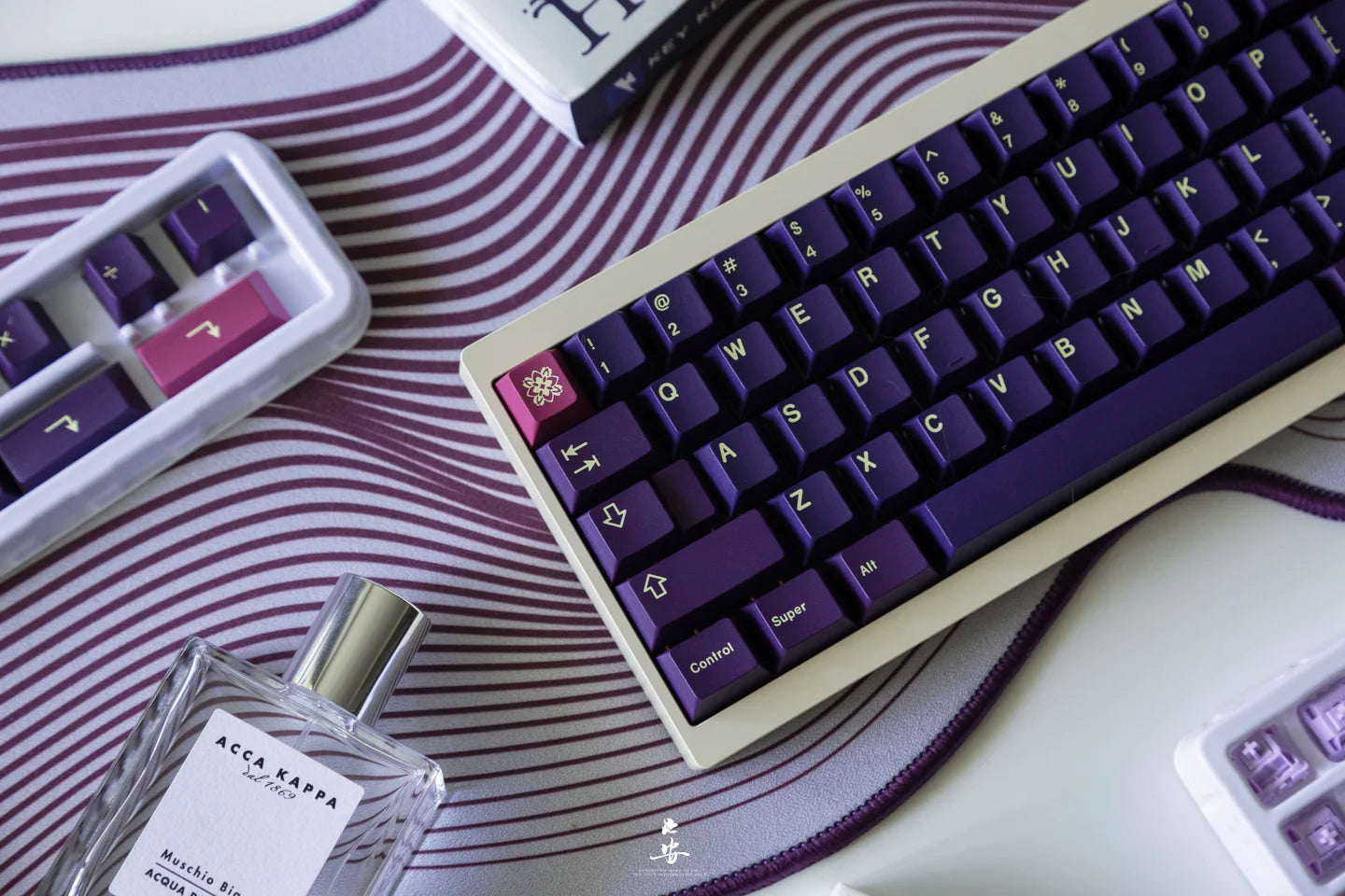KEYKOBO Helleborus R2 Keycap Set: Elegant and Durable Keycaps for ...